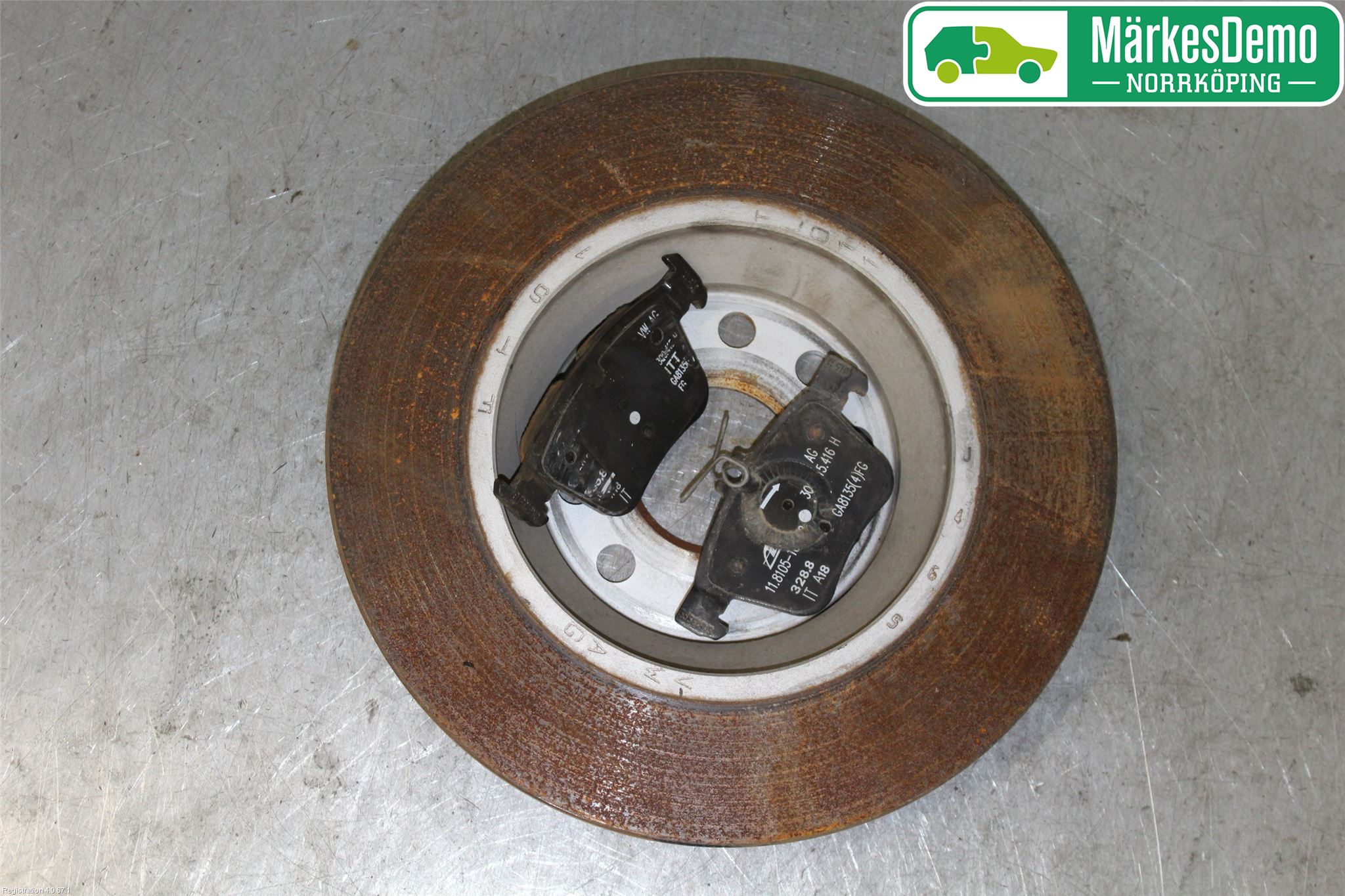 Skoda SUPERB 16-24 Bromsskiva Bak