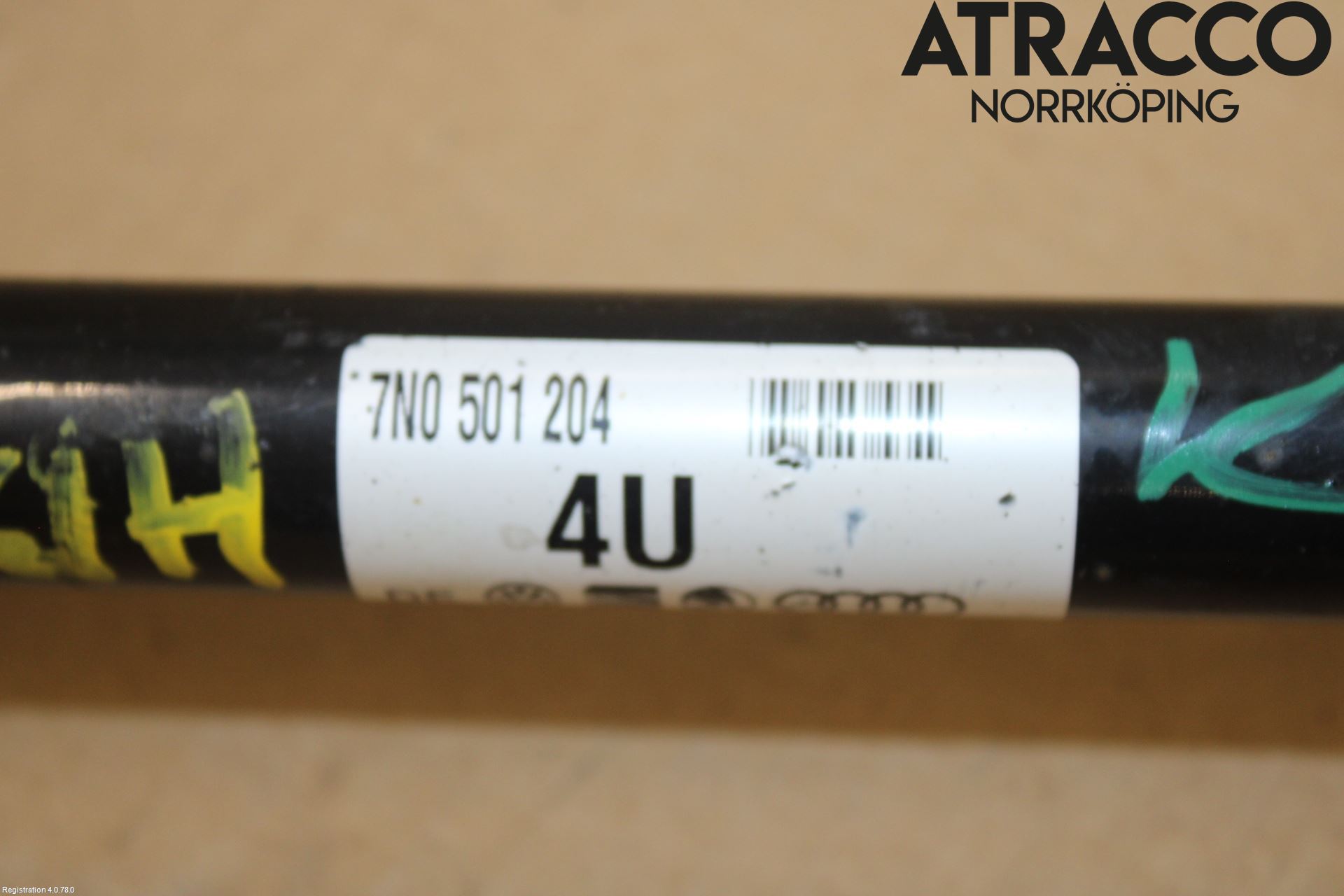 Volkswagen VW SHARAN 11- Drivaxel Bak Höger