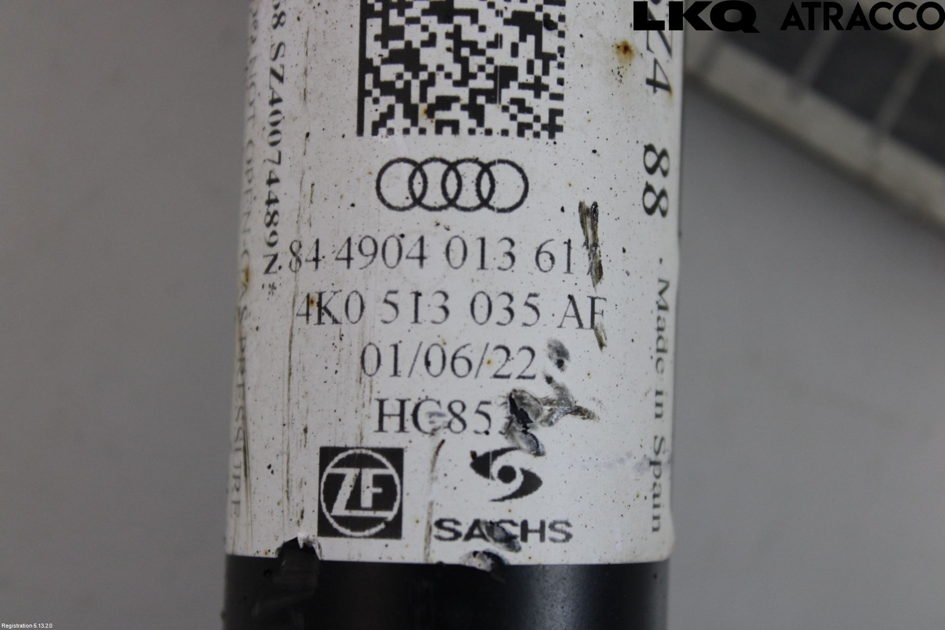 Audi A6/S6 E-TRON 24- Stötdämpare Bak