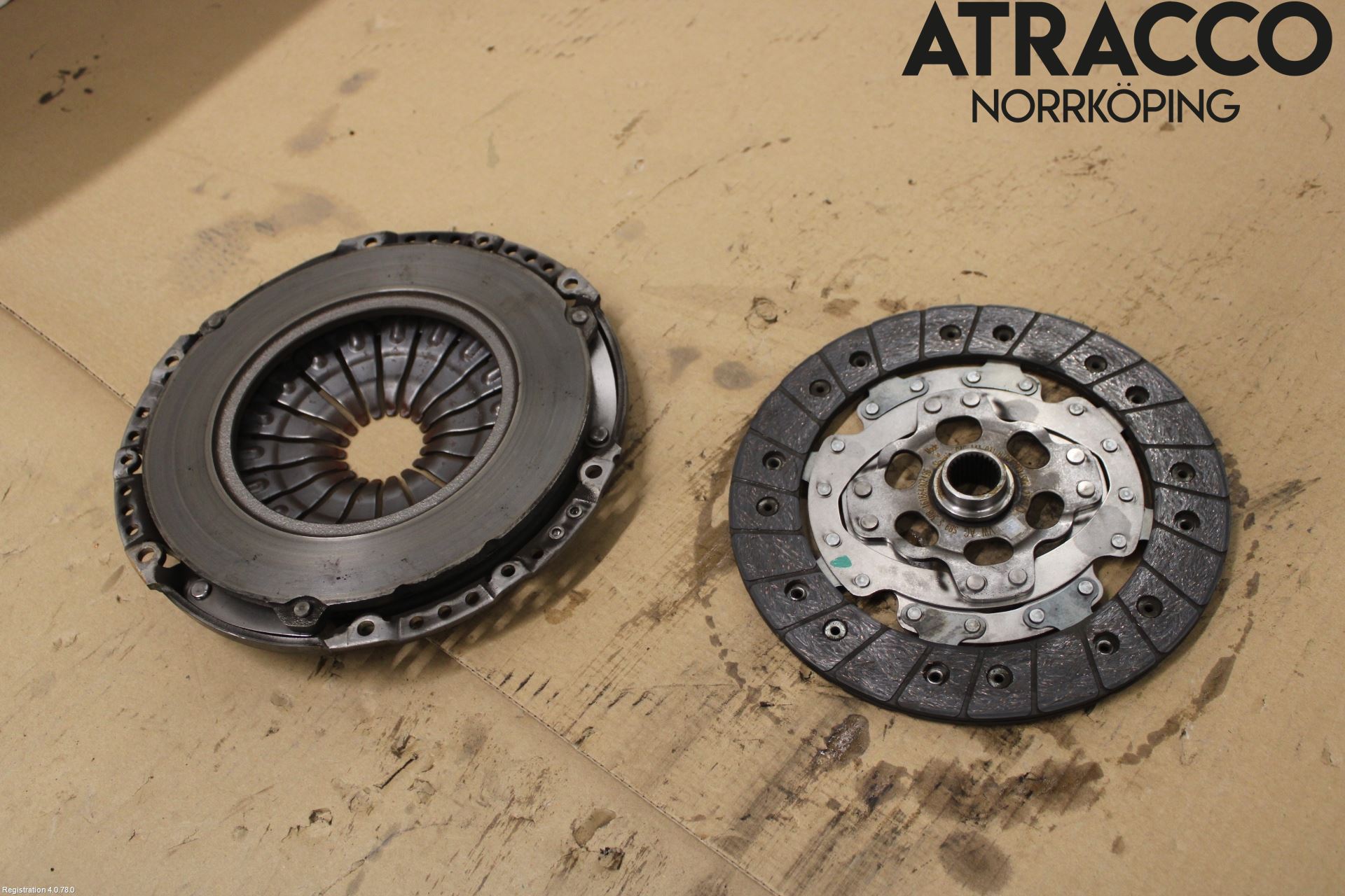 Volkswagen VW GOLF / E-GOLF VII 13-20 Koppling Tryckplatta