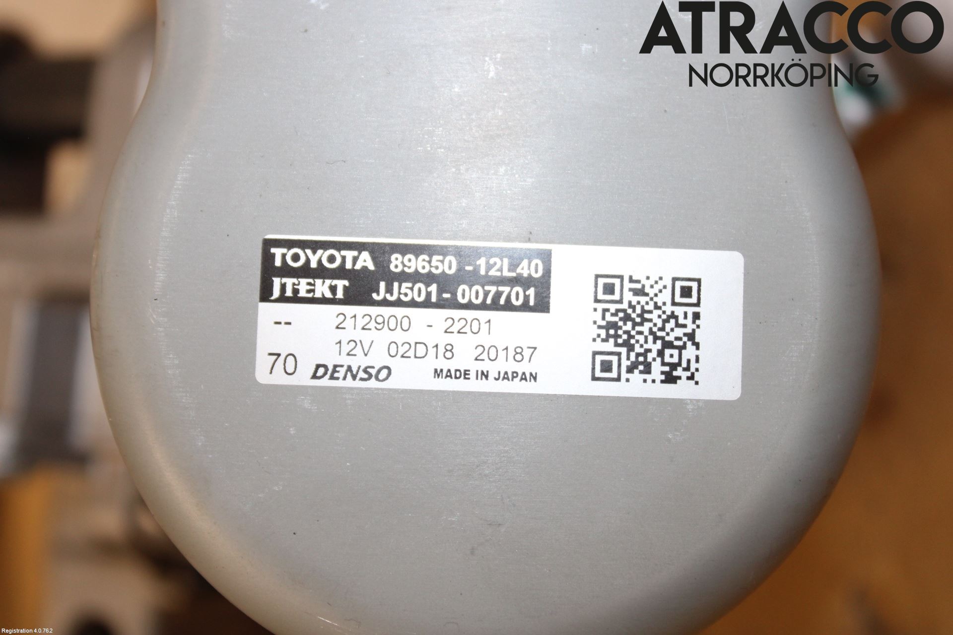 Toyota COROLLA 19- Rattaxelagg Med Inb Servo