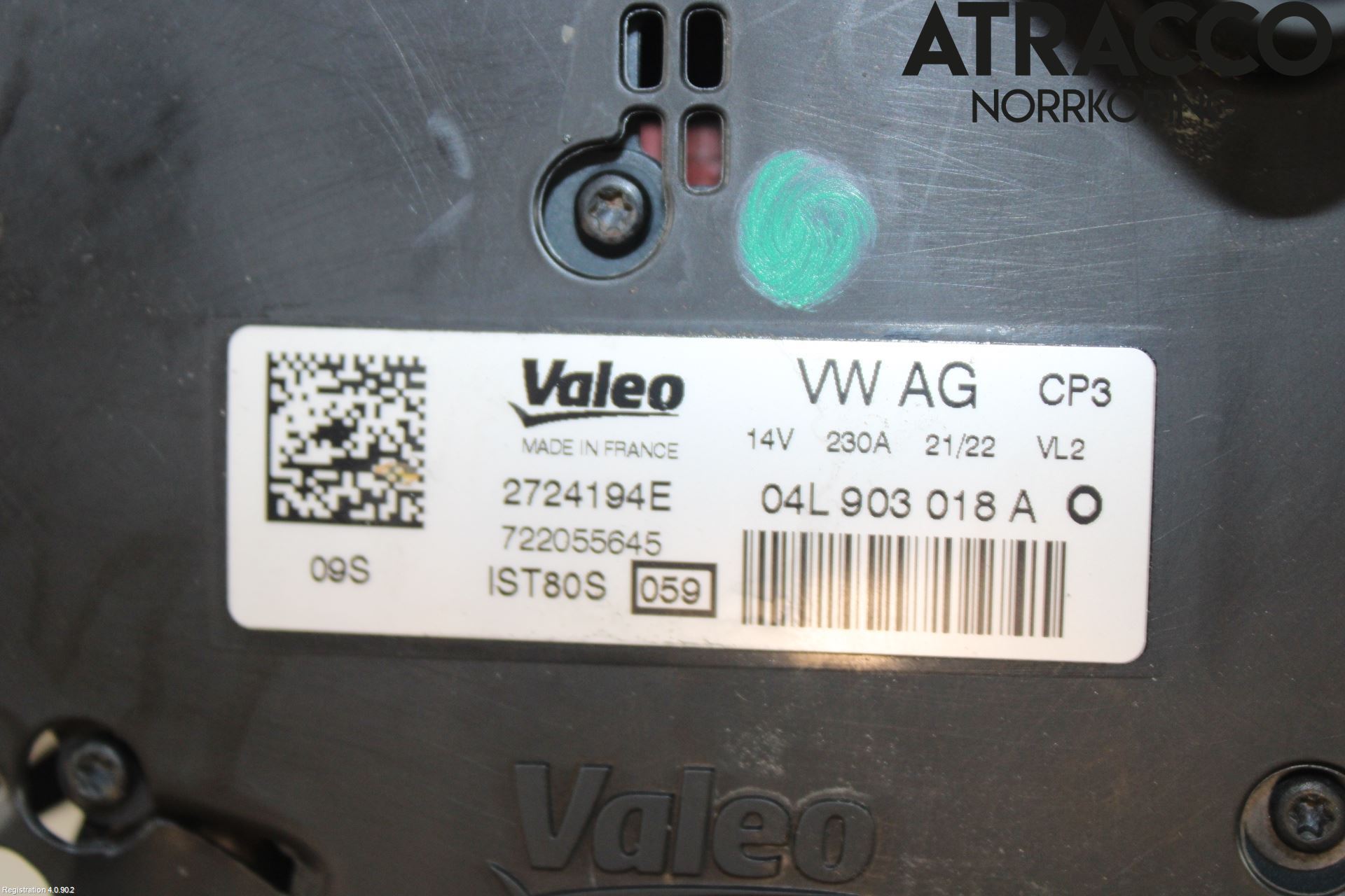 Audi A6 F2/C8 19- Generator