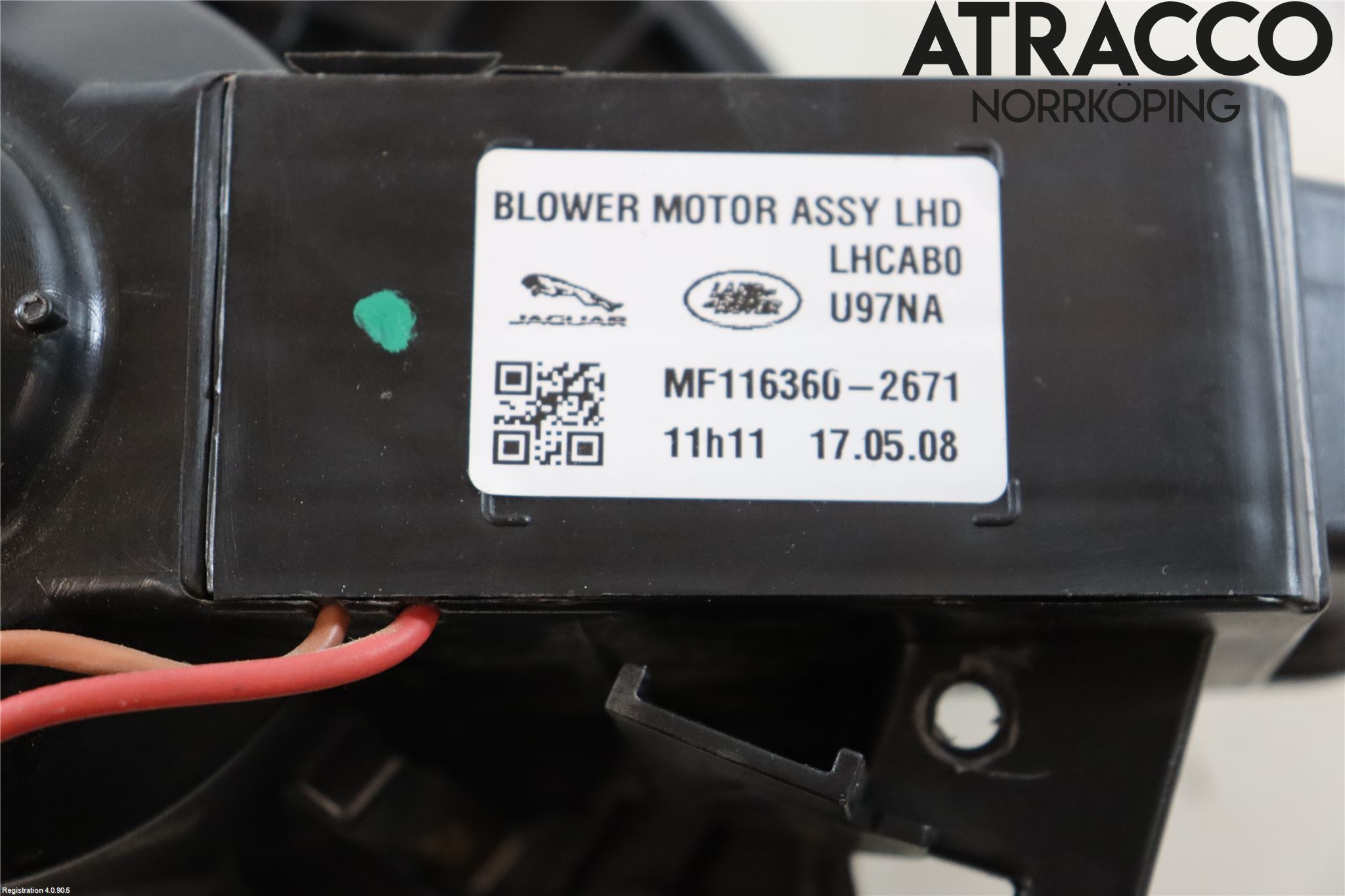 Jaguar F-PACE Värmefläkt