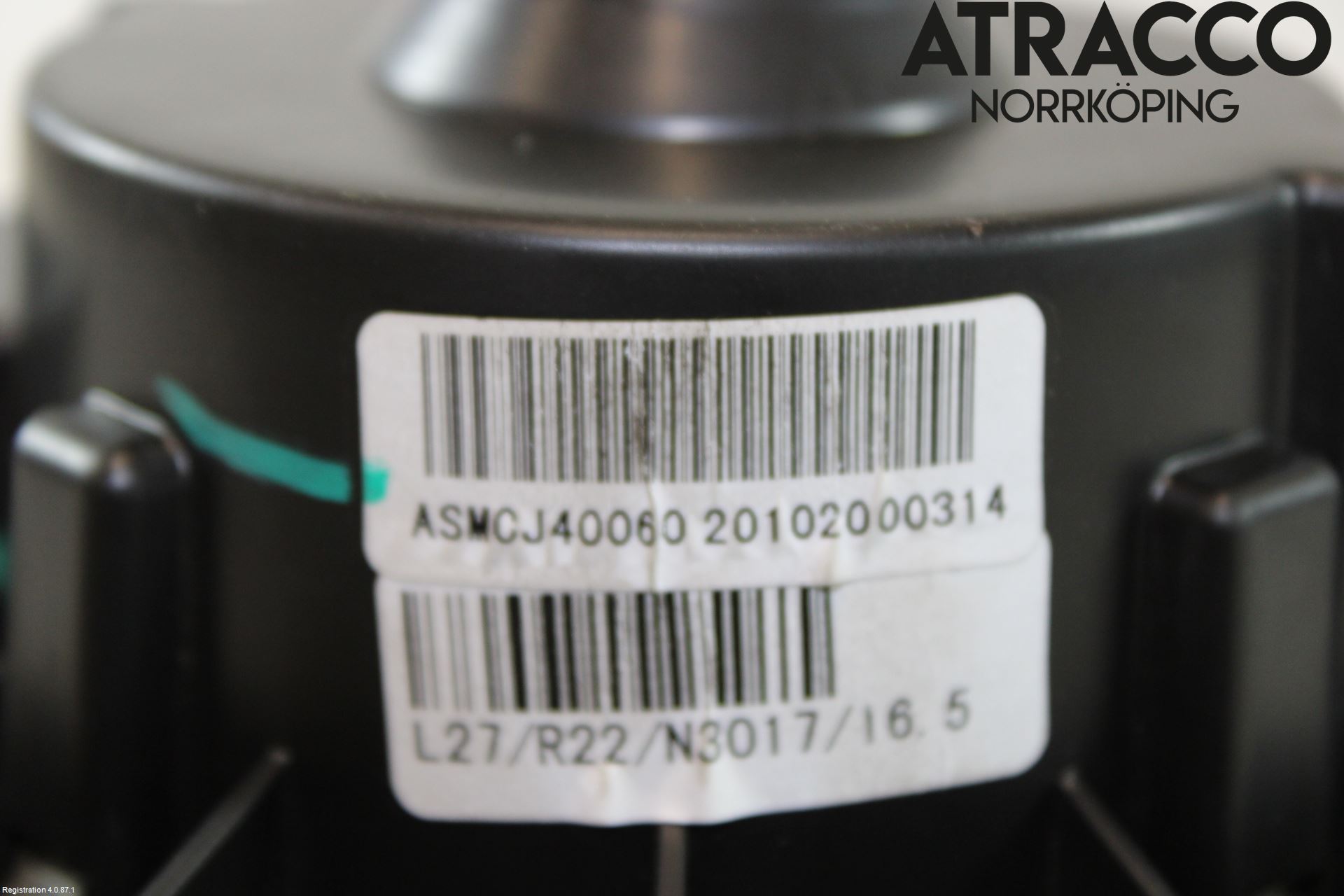 MG ZS EV 20- Värmefläkt