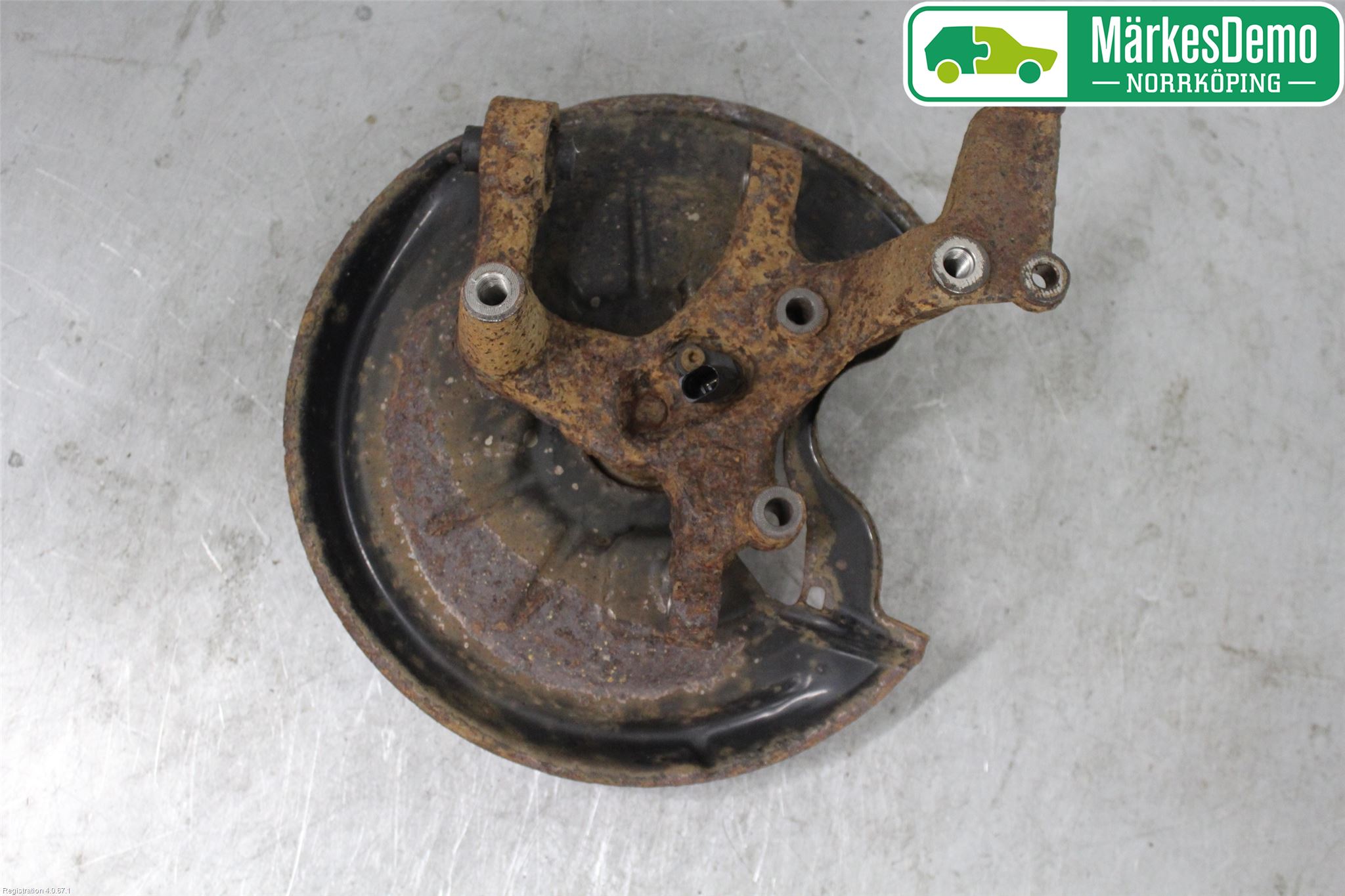 Volkswagen VW GOLF VI 09-13 Hjullagerhus-Spindel Hö B