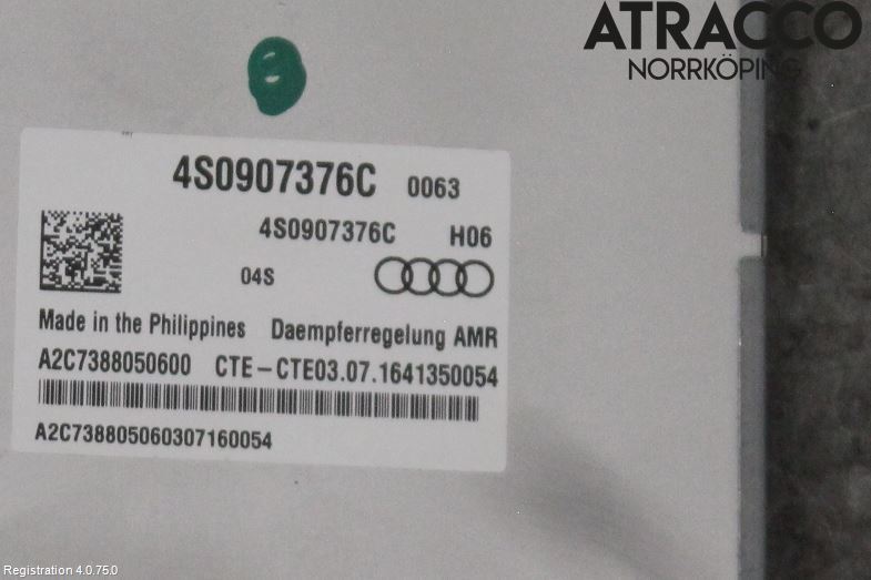 Audi R8 Styrenhet Övrigt