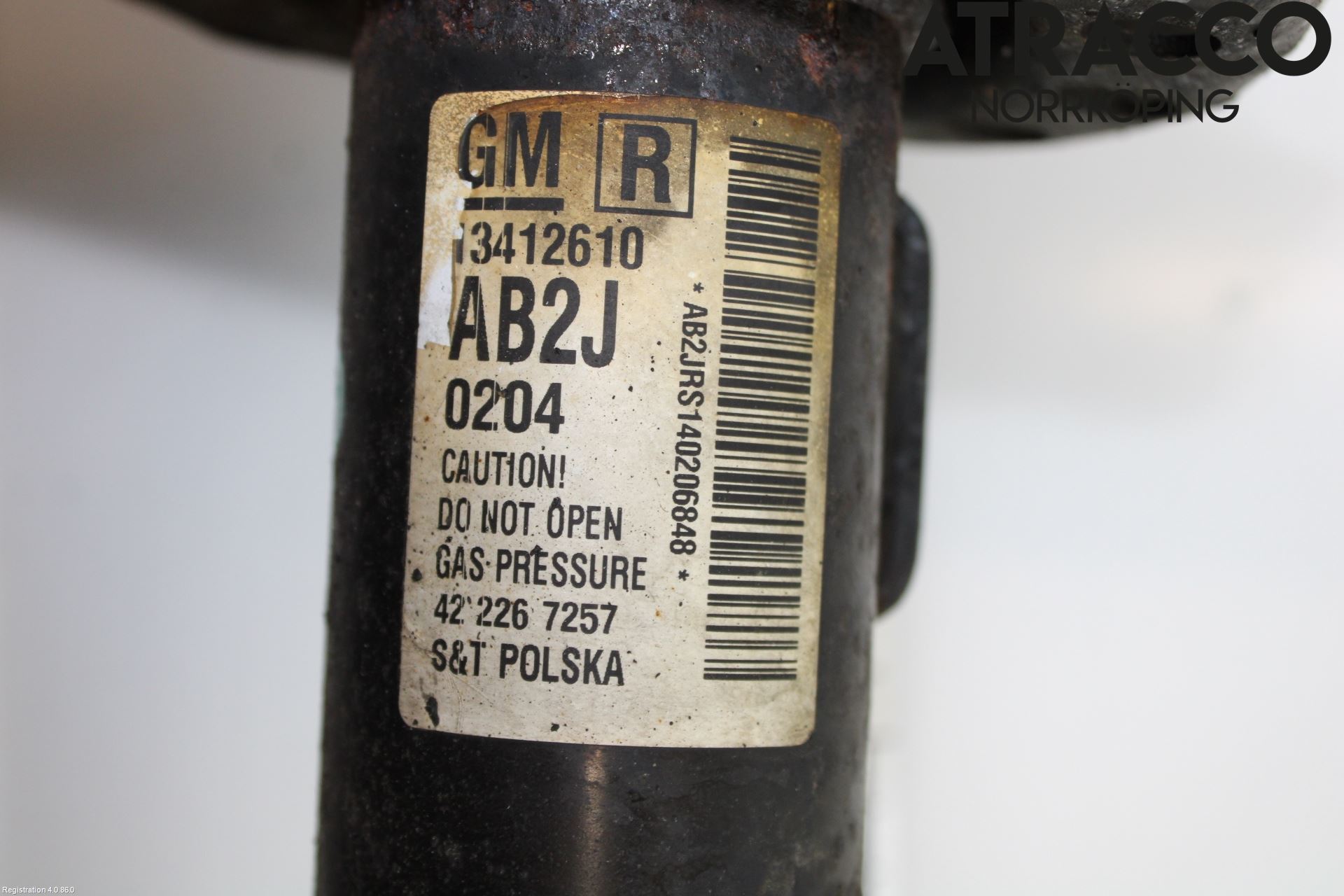 Opel ASTRA J 10-15 Fjäderben Fram Höger