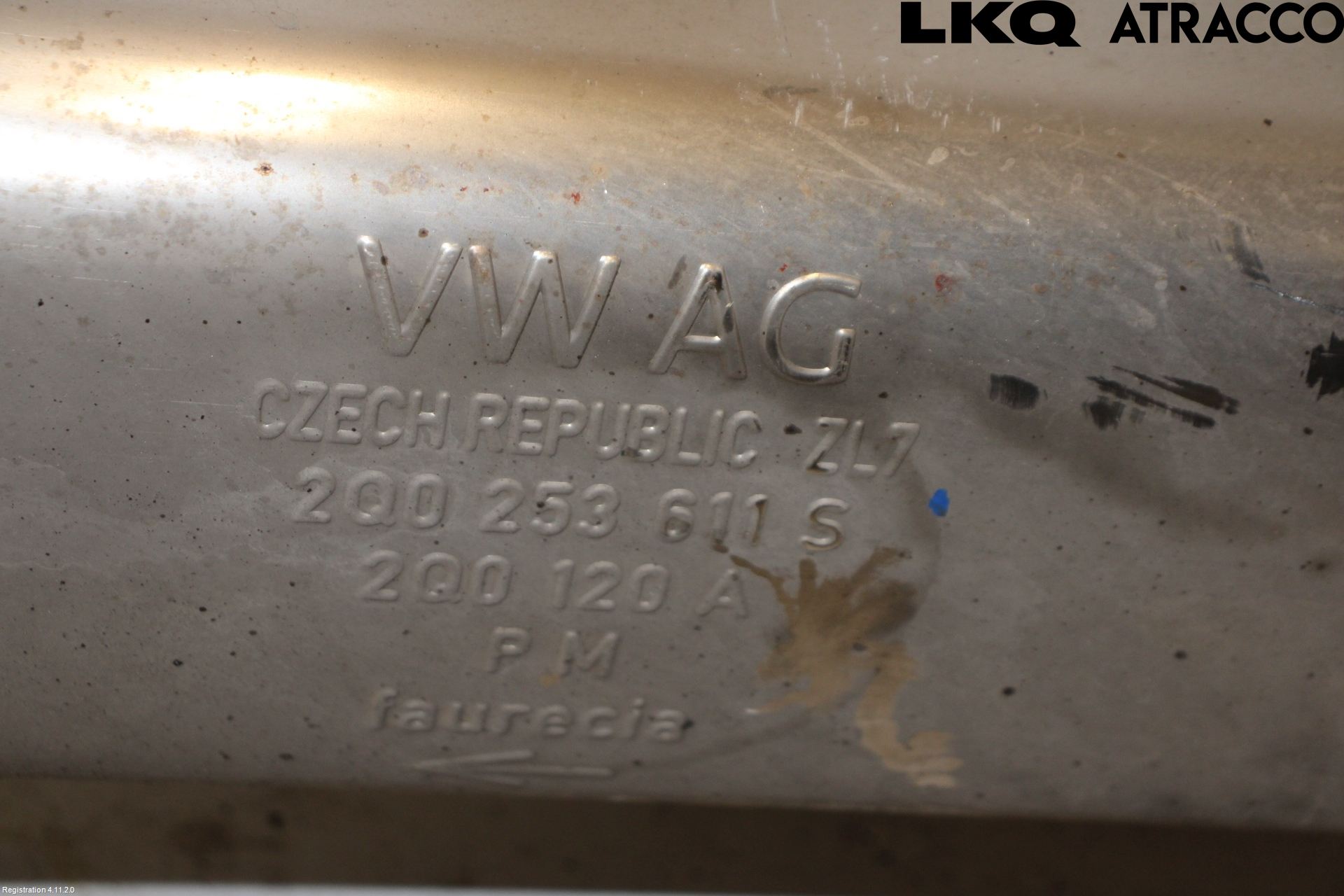 Skoda FABIA 22- Avgas Halvsats