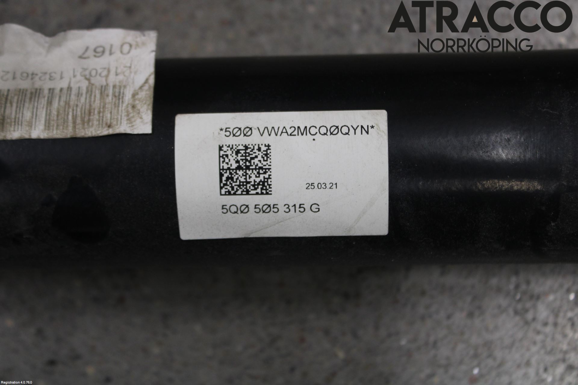 Audi A3/S3 8Y 21- Bakaxelbalk