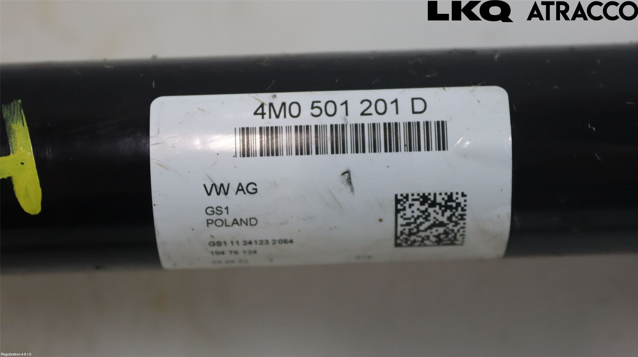 Audi Q7/SQ7 Drivaxel Bak Höger