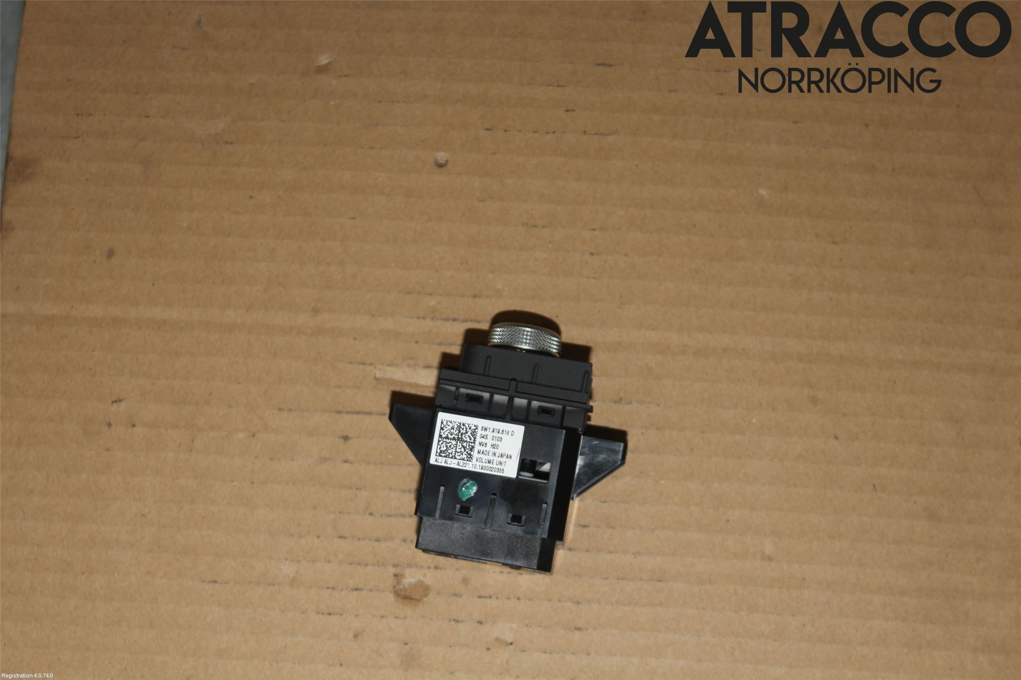 Audi A4/S4 B9 20- Strömställare Fader-Högtalare