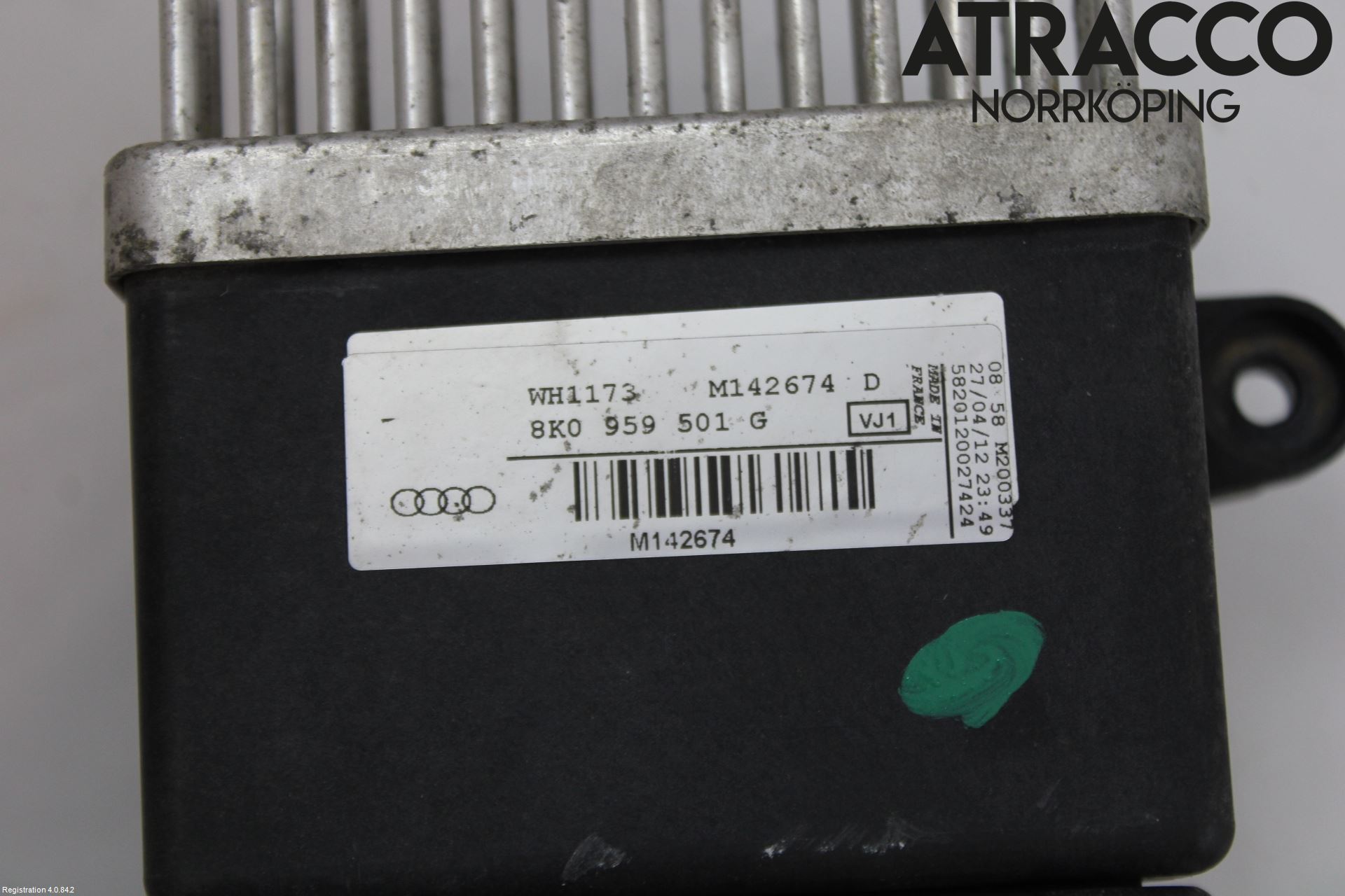 Audi A6/S6 4G 11-18 Kylfläktsmotstånd