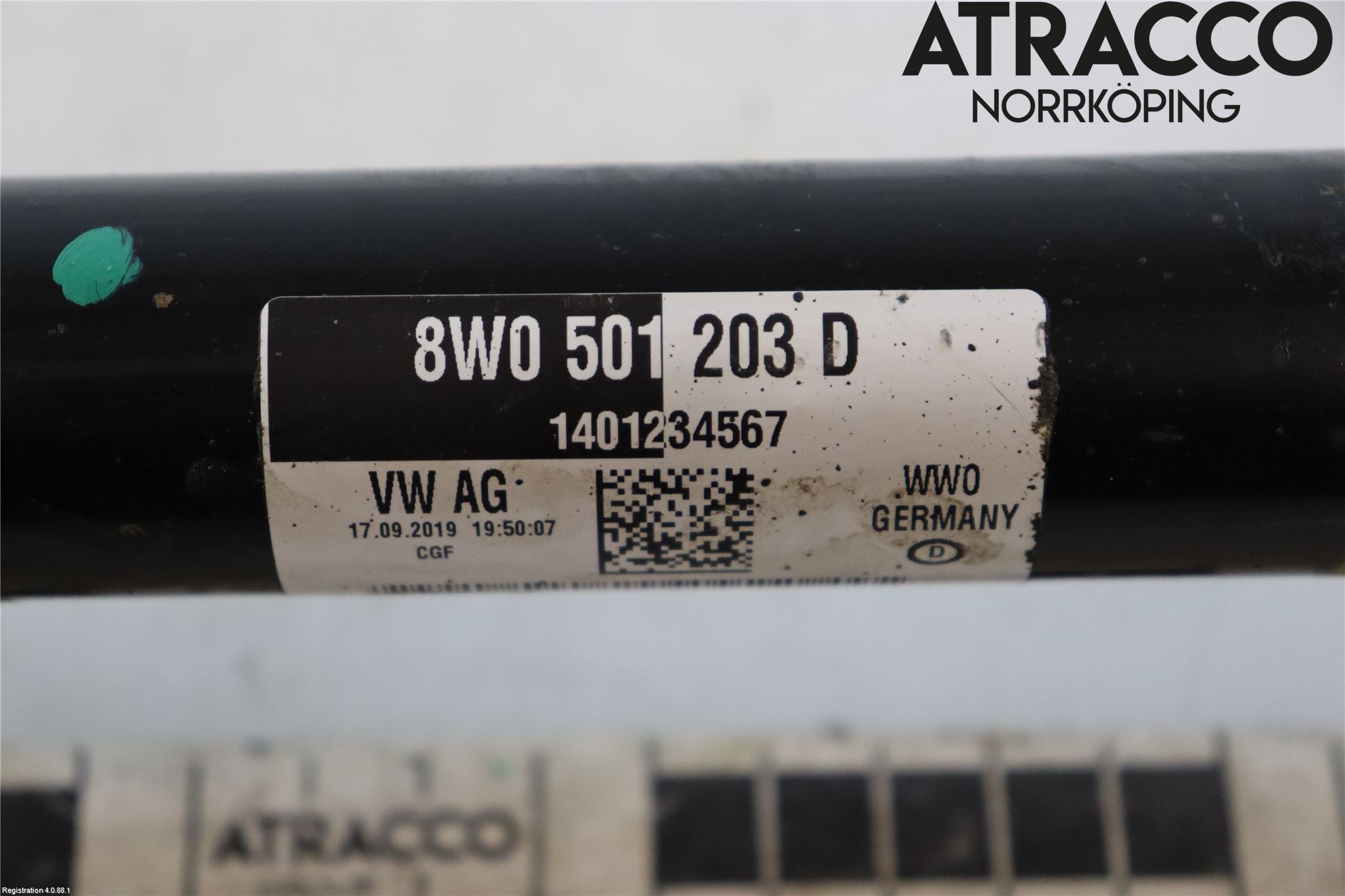 Audi A4/S4 B9 20- Drivaxel Bak Vänster
