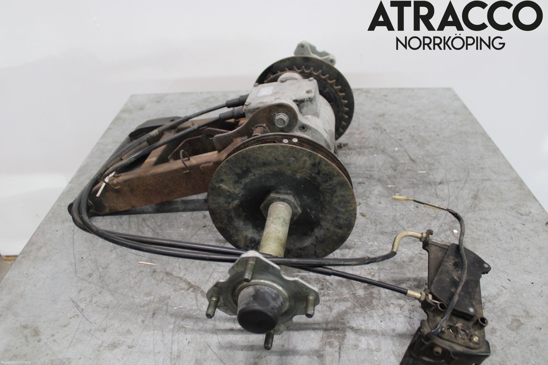 MC och moped ATV Bakaxel