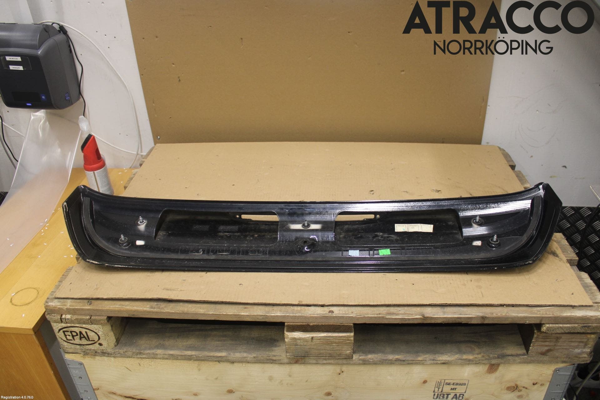 Saab 9-3 VER 2 Spoiler Baklucka