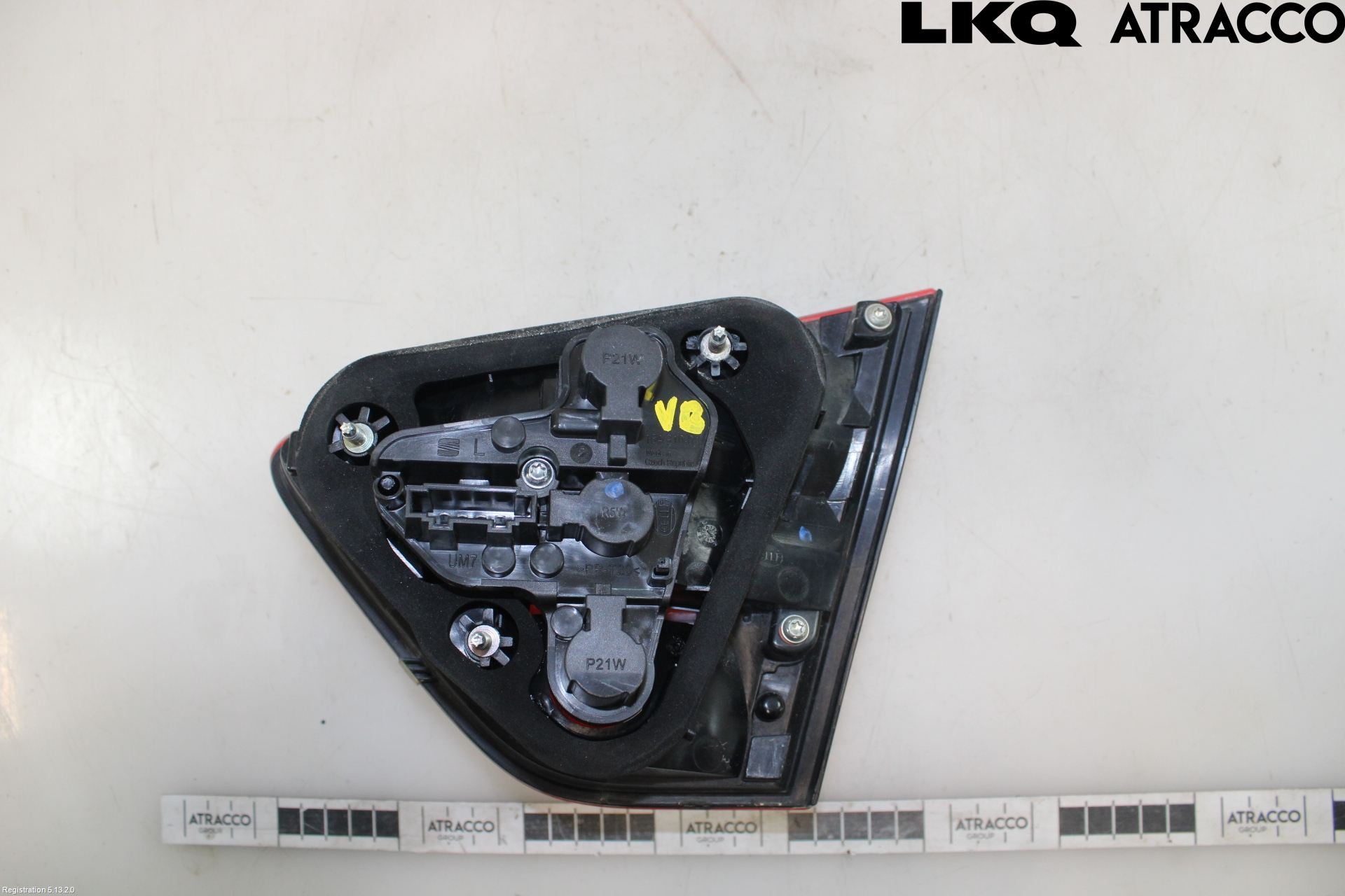 Seat TOLEDO 12-19 Bakljus Lucka Vä