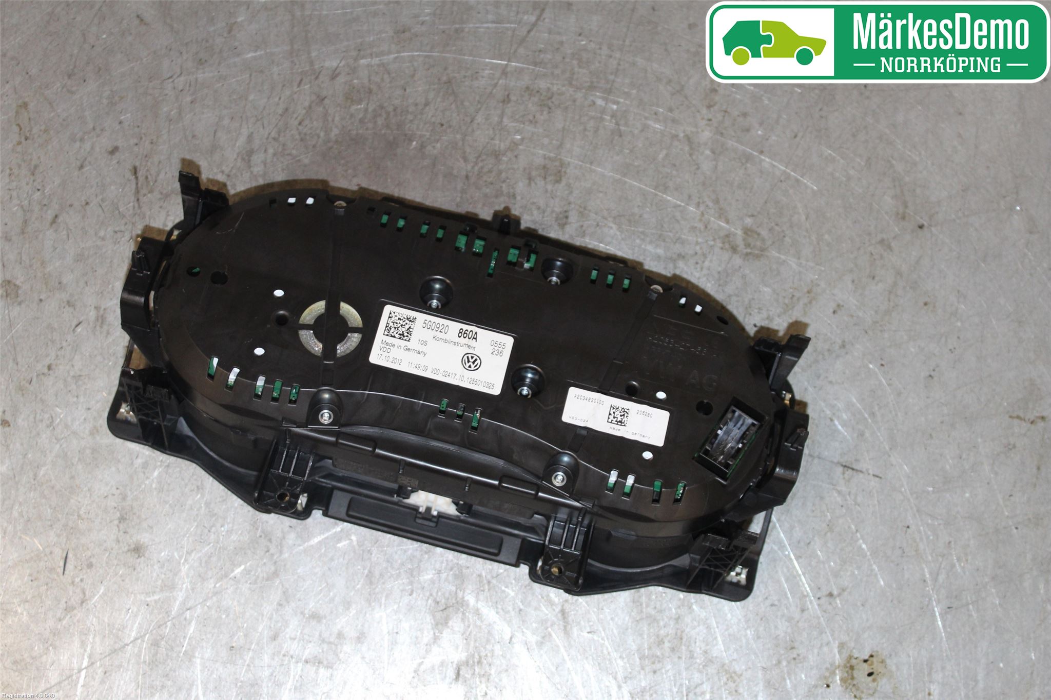Volkswagen VW GOLF / E-GOLF VII 13-20 Instrument Komb