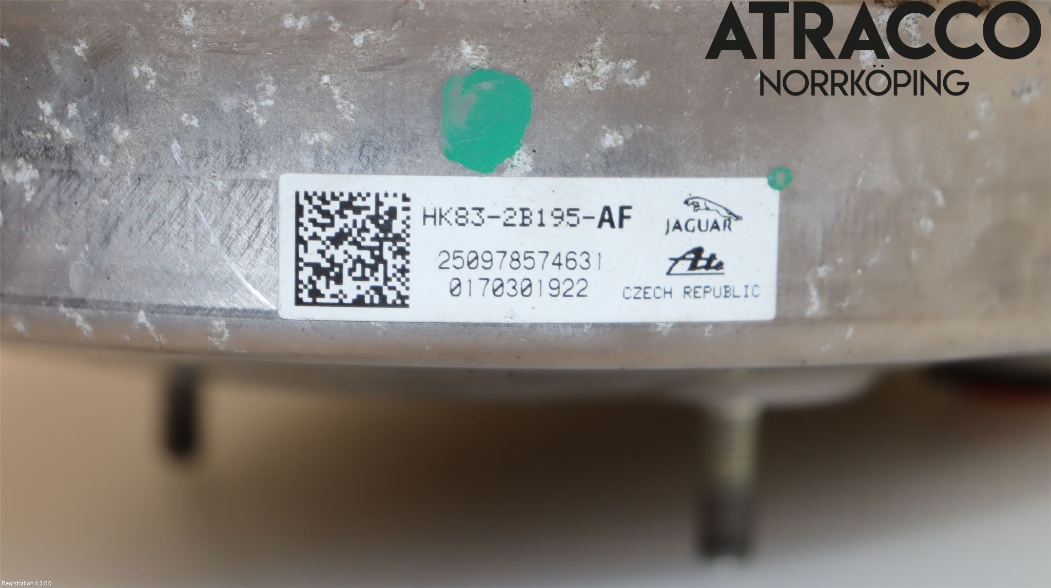 Jaguar F-PACE Bromsservo