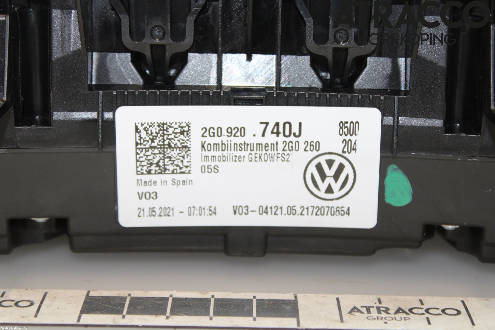 Volkswagen VW T-CROSS 19- Instrument Komb