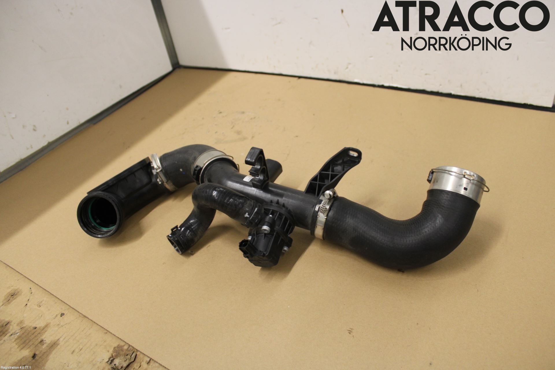 Jaguar E-PACE 17- Laddluft-Intercoolerrör