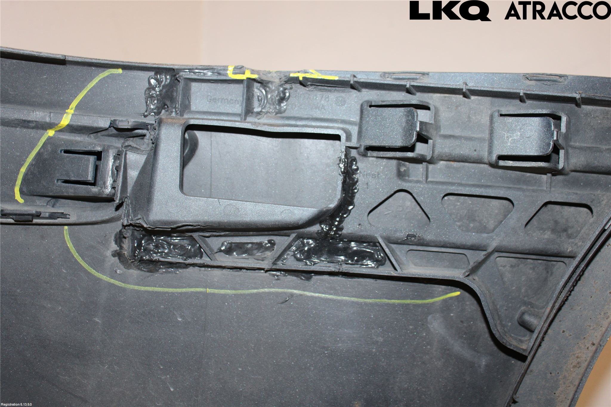 Volkswagen VW GOLF V 04-09 Stötfångarbeklädnad Fram