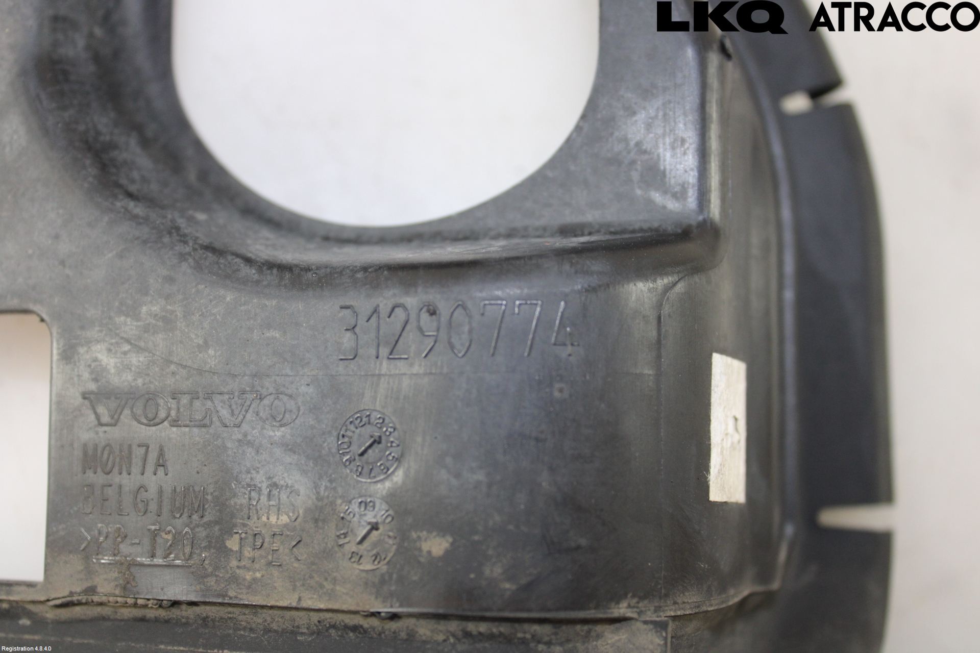 Volvo V70 08-13 Deflektor Plåt-Plast Kylning