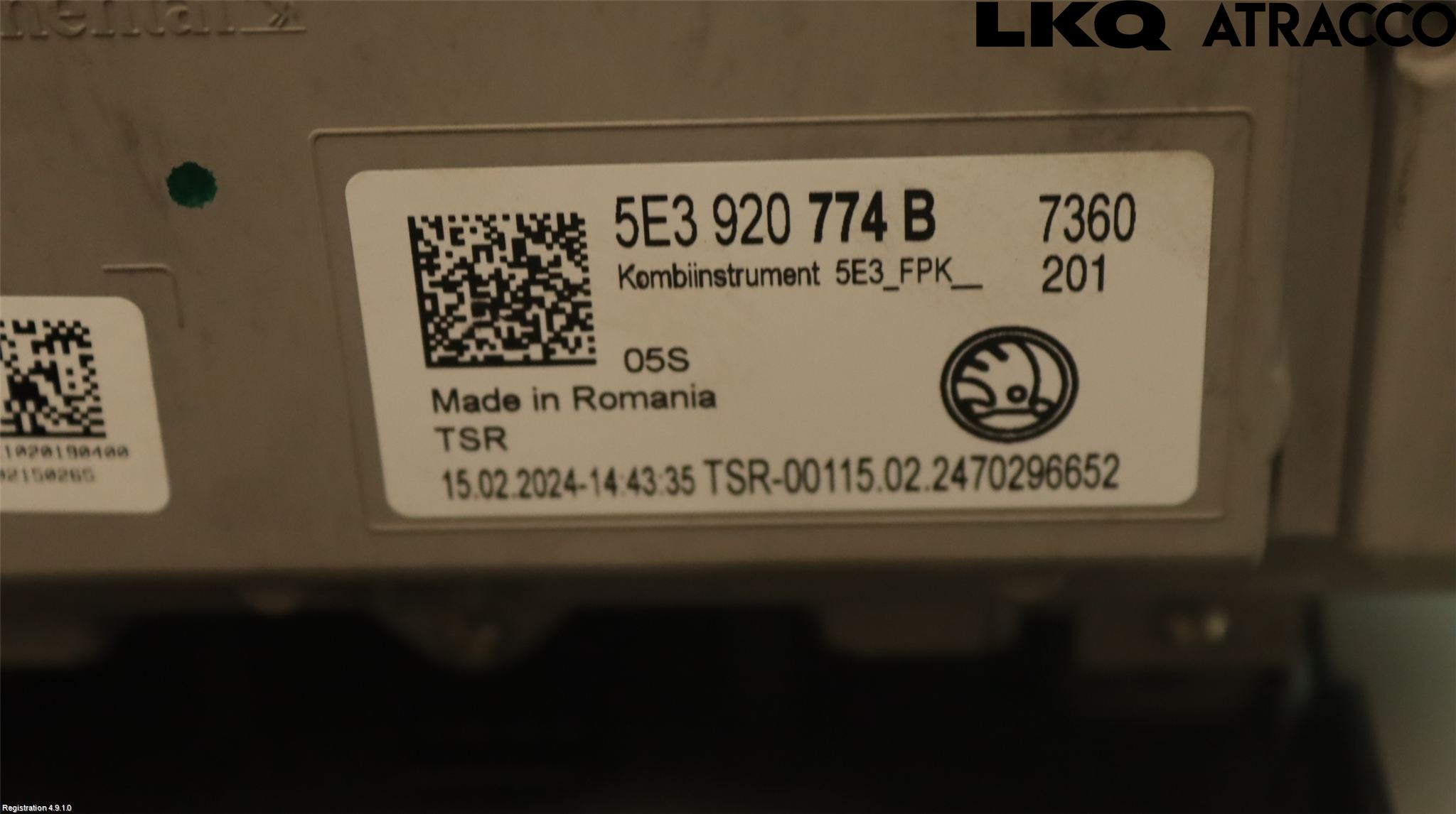 Skoda OCTAVIA (NX) 20- Instrument Komb