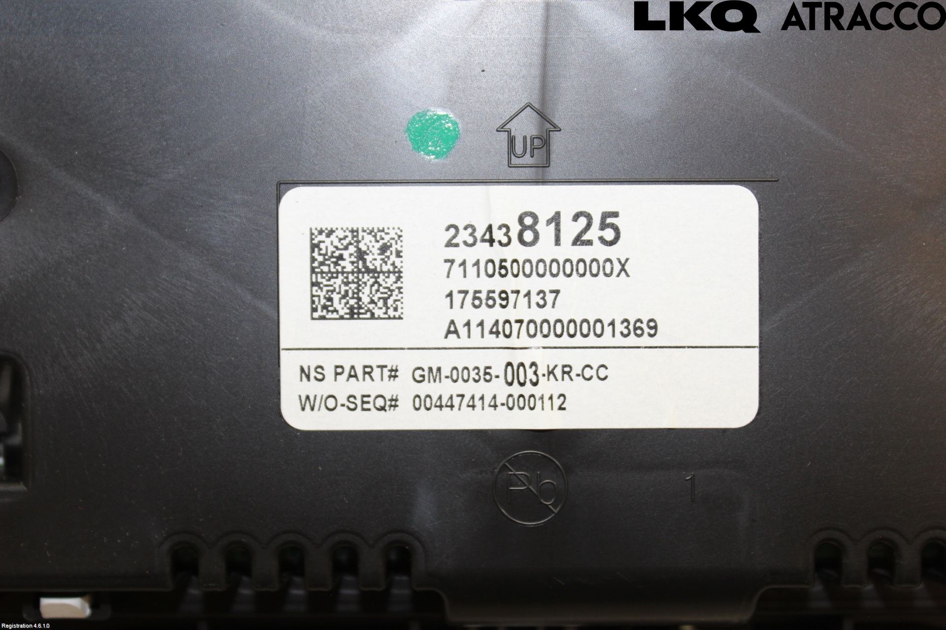 Opel INSIGNIA 09-16 Instrument Komb