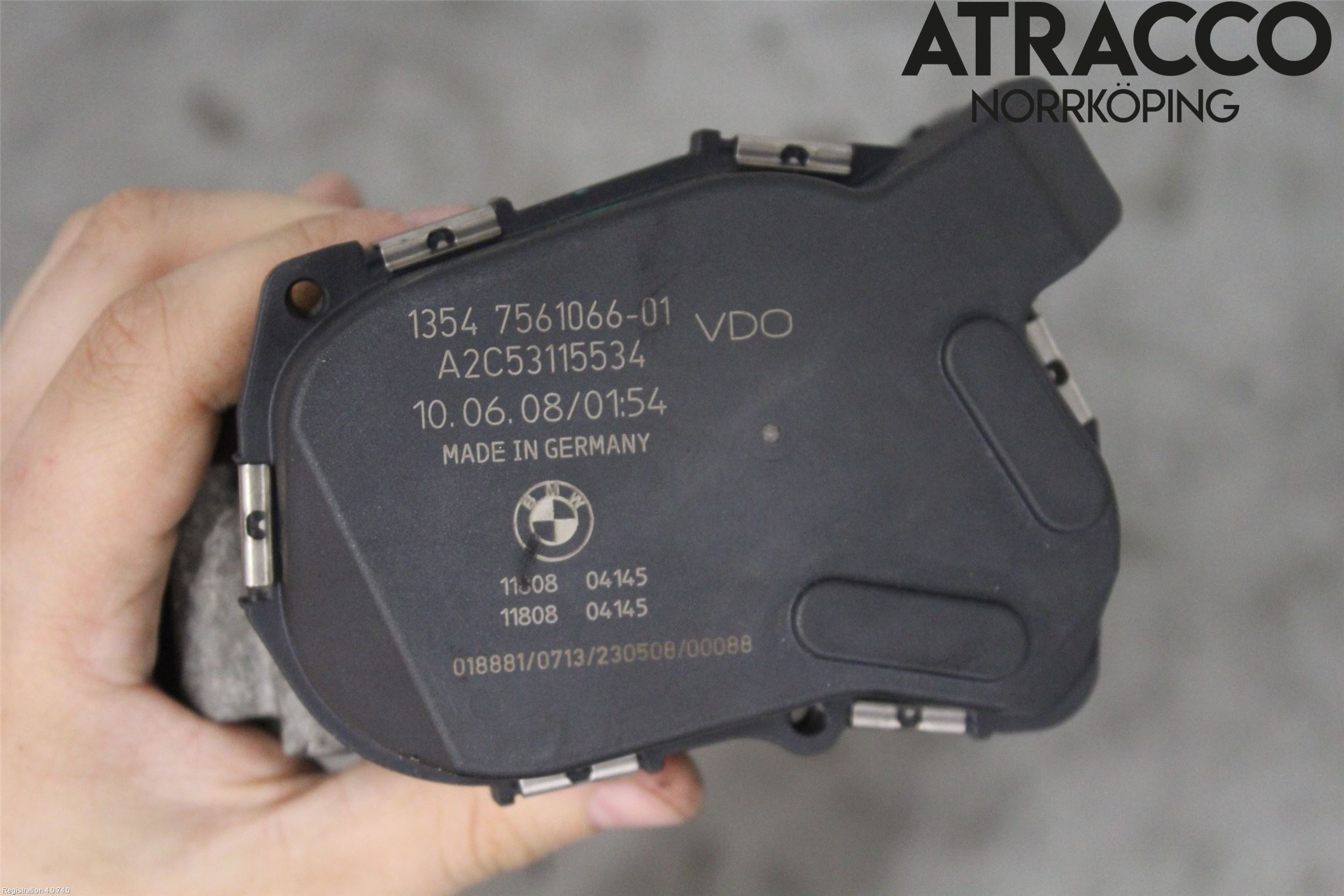 BMW 3 E90/91 SED/TOU 05-12 Injspjällhus