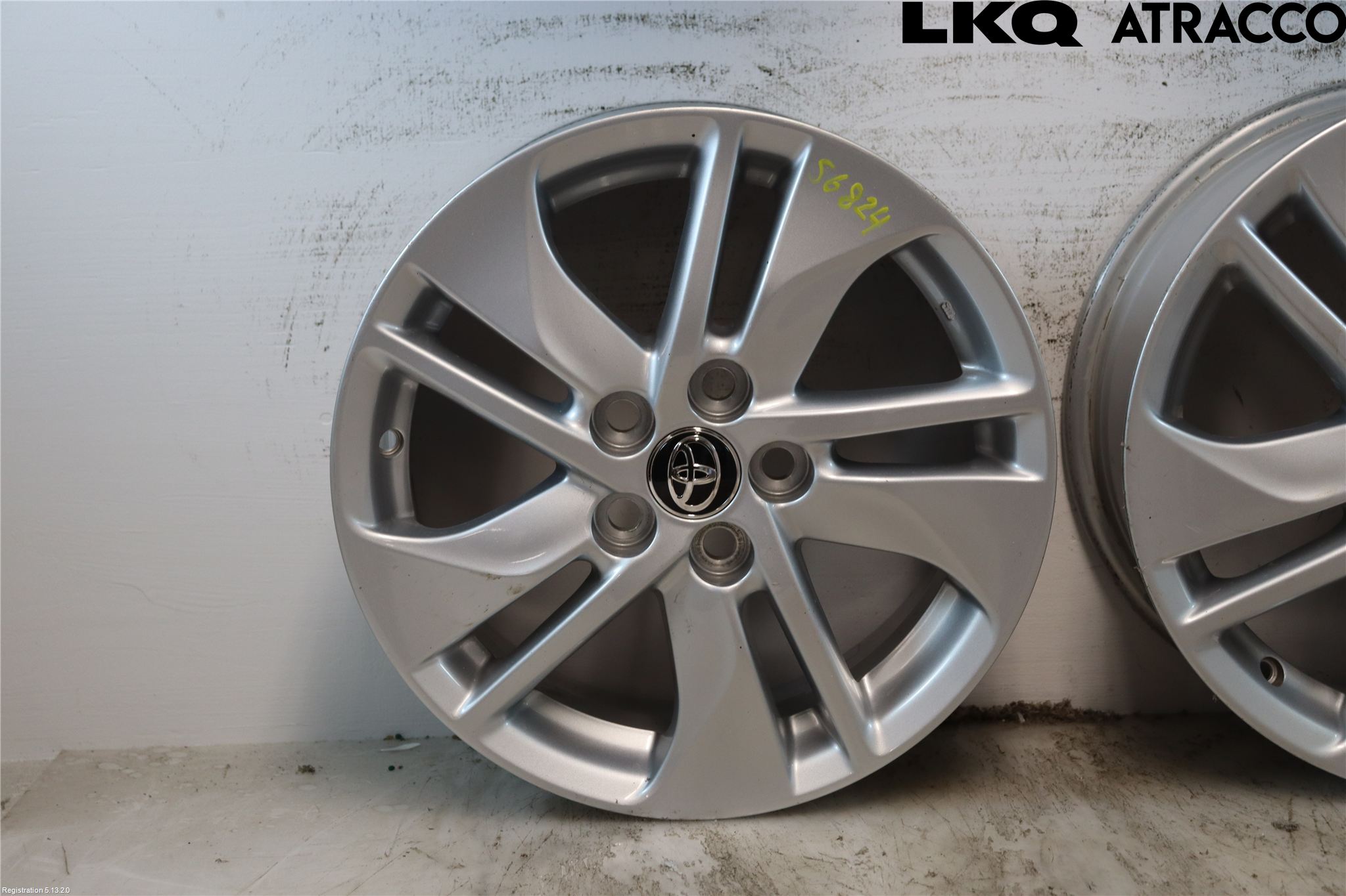 Toyota YARIS XP21 20- Fälgsats Aluminium