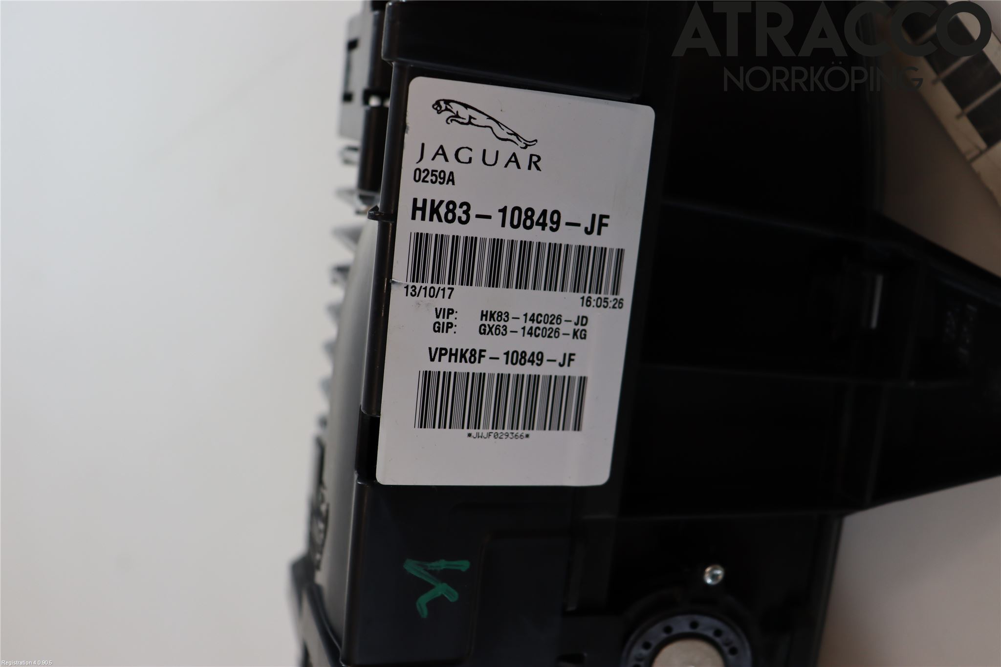 Jaguar F-PACE Instrument Komb