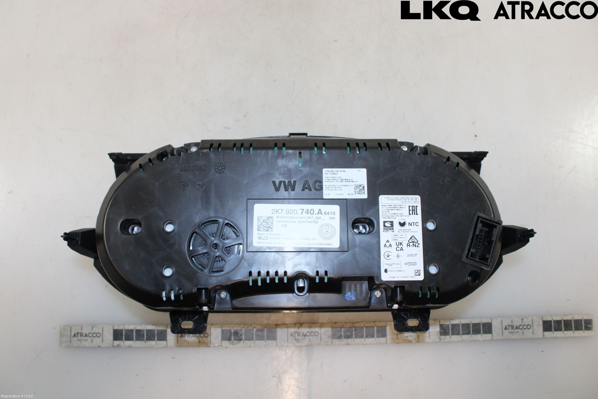 Volkswagen VW CADDY 21- Instrument Komb