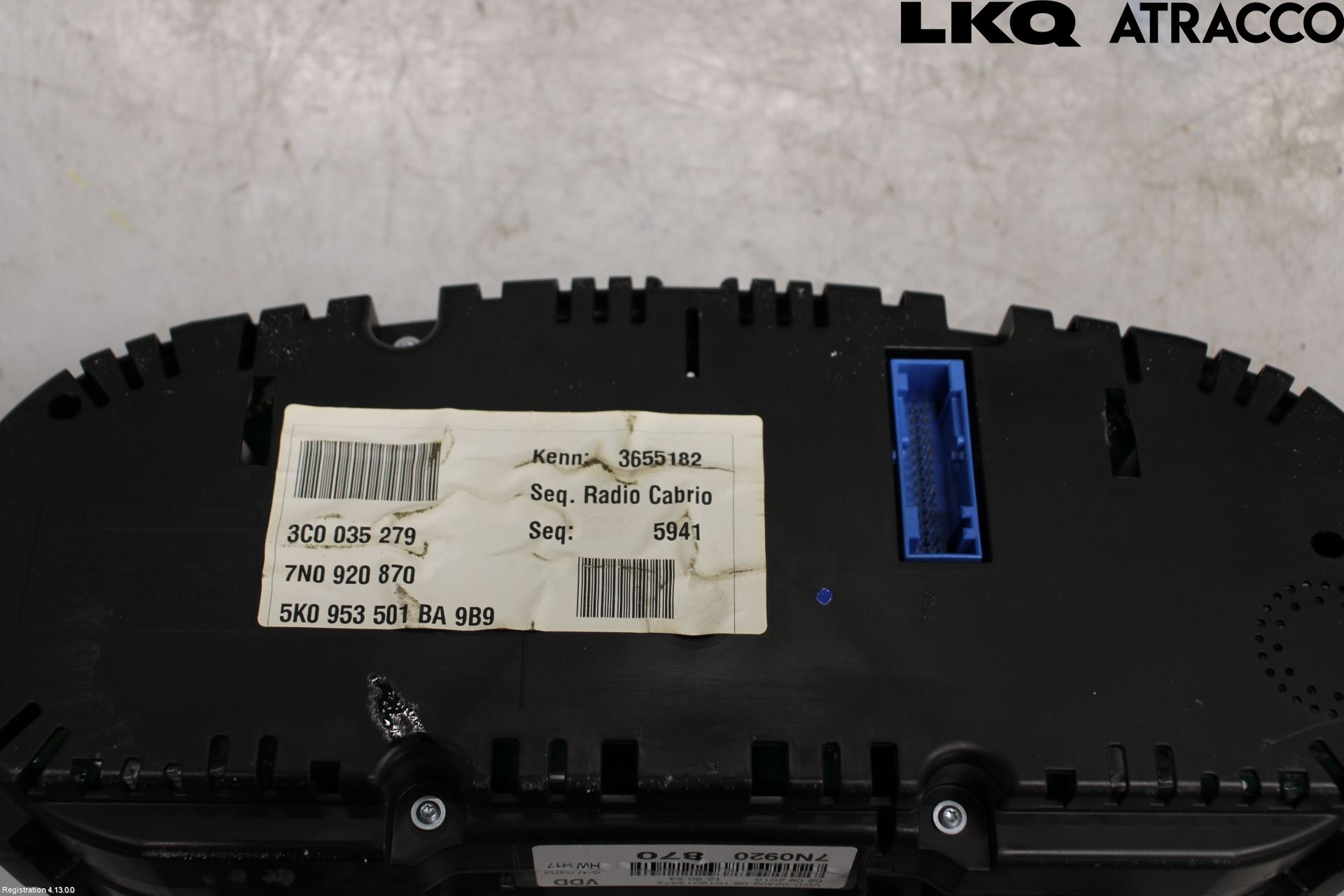 Volkswagen VW SHARAN 11- Instrument Komb