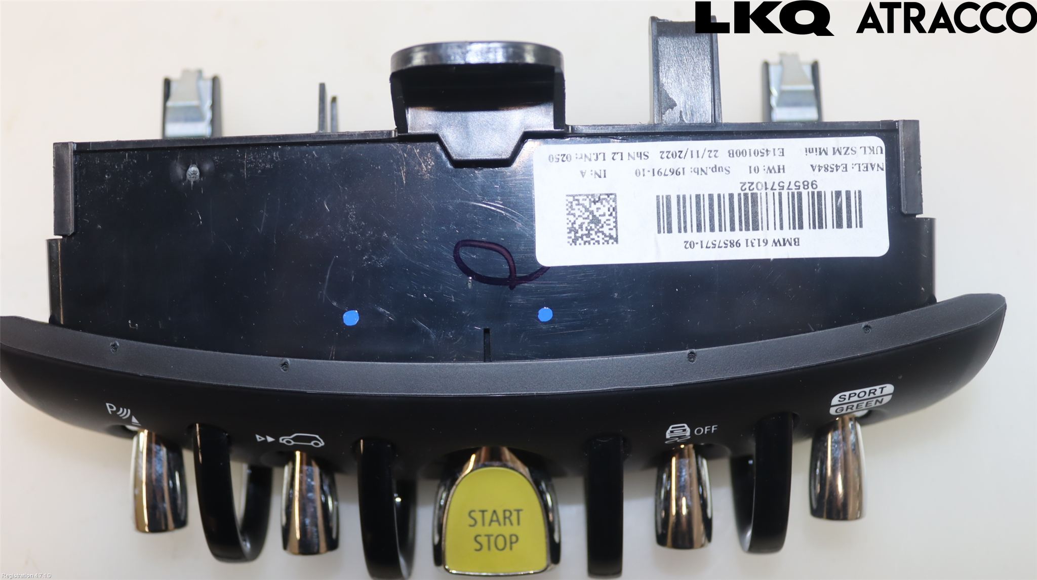 Mini ONE/COOPER 3DR F56 14-24 Start/Stopp Övrigt