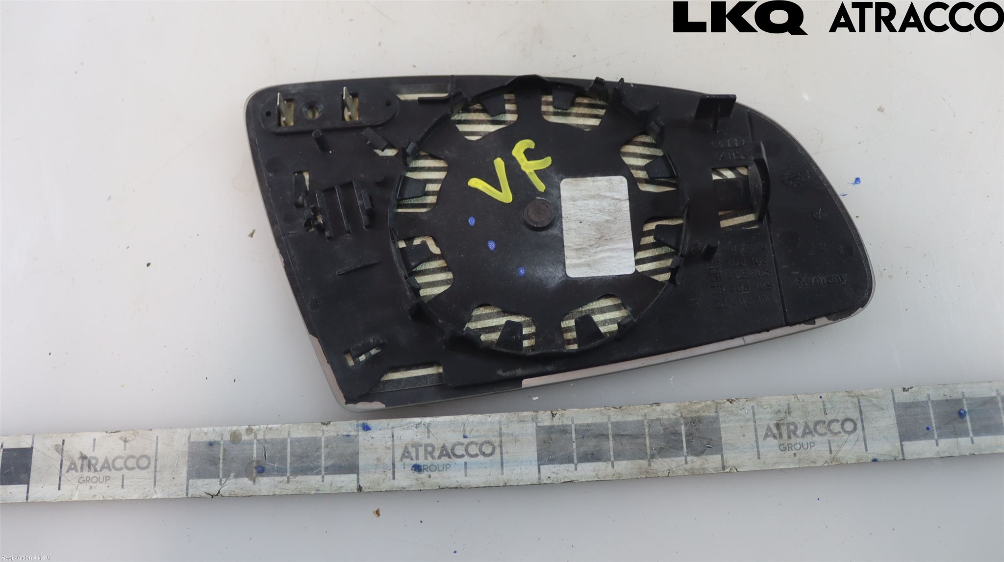 Audi A6/S6     05-11 Spegelglas Vä