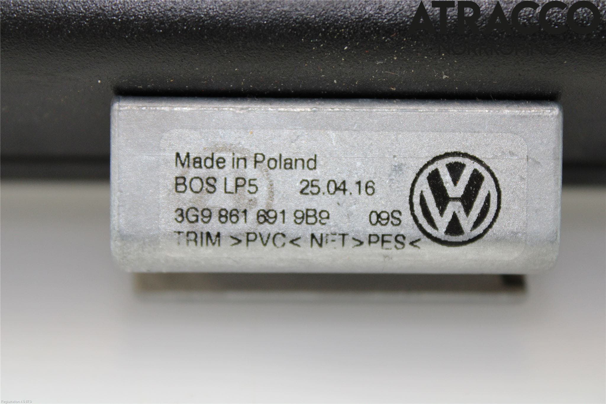 Volkswagen VW PASSAT 15-19 Lastnät