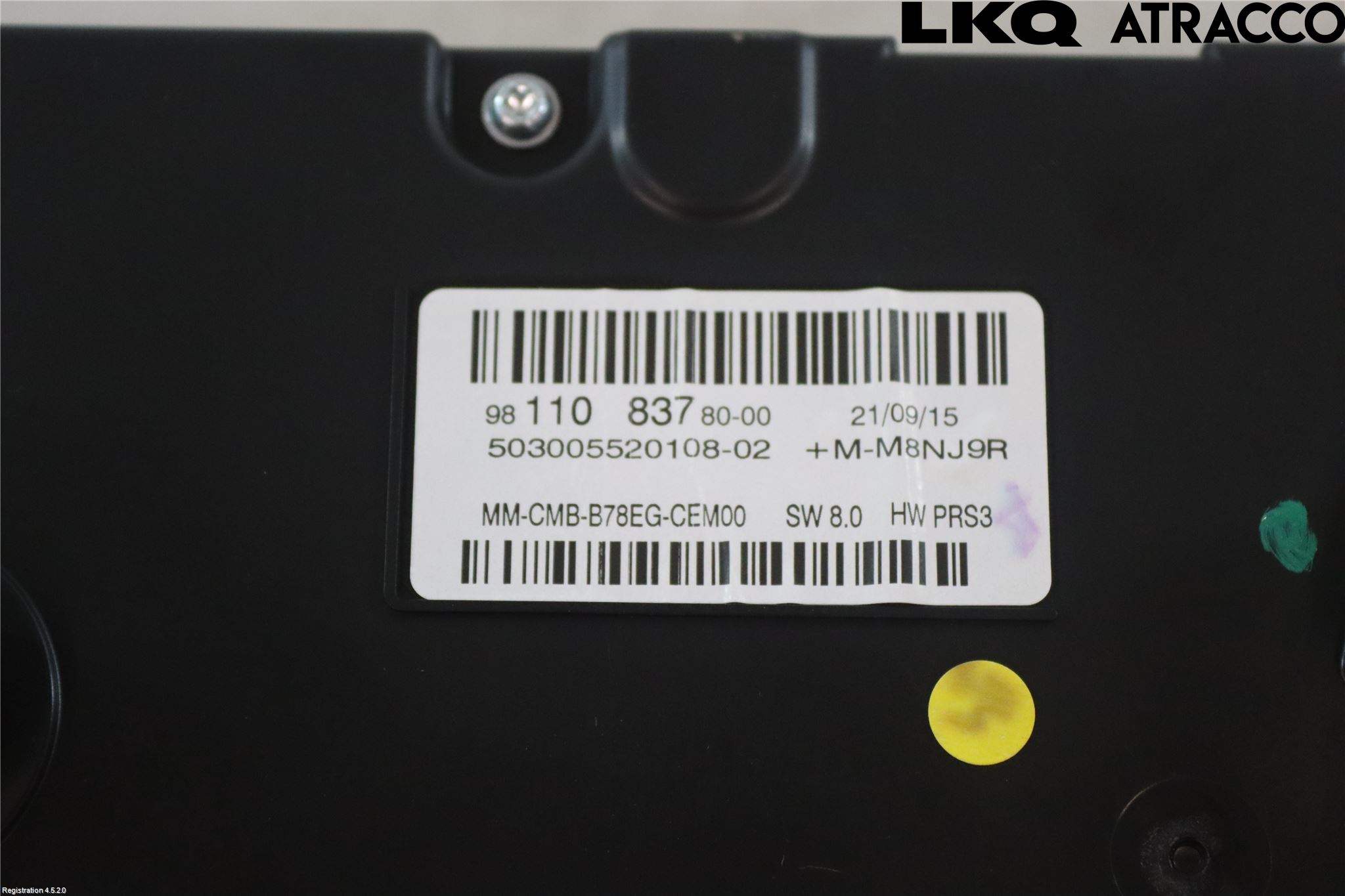 Citroen C4 PICASSO 14-18 Instrument Komb