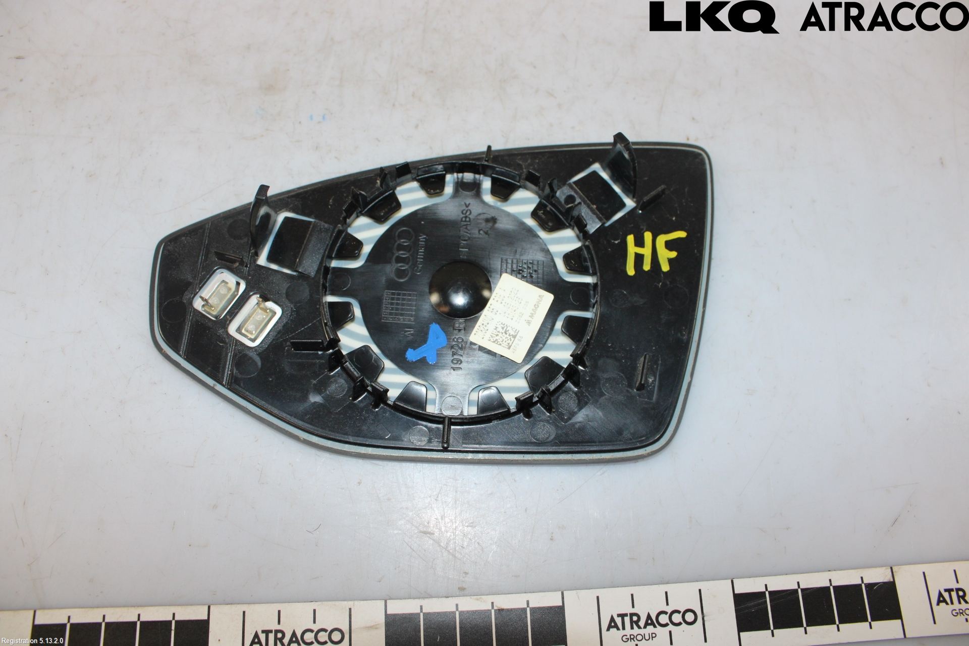 Audi A6 F2/C8 19- Spegelglas Hö
