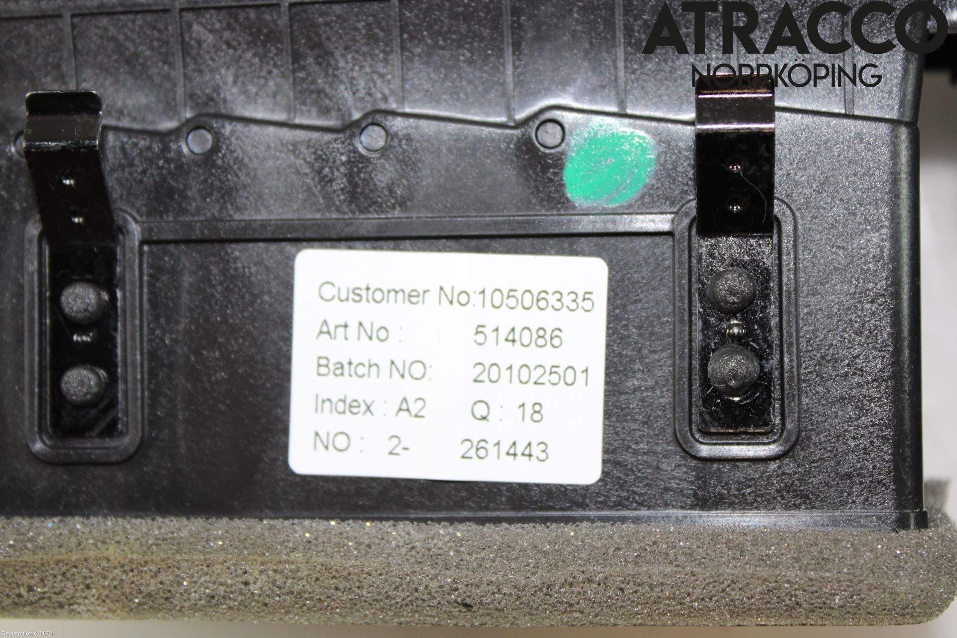 MG ZS EV 20- Defrosterkanal-Munstycke