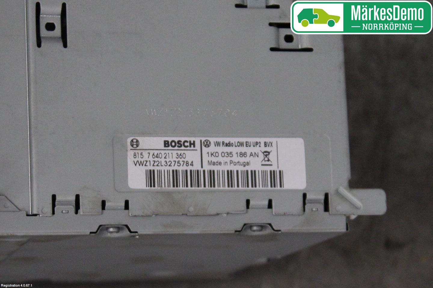 Volkswagen VW CADDY 11-15 Cd Radio - Multimediapanel