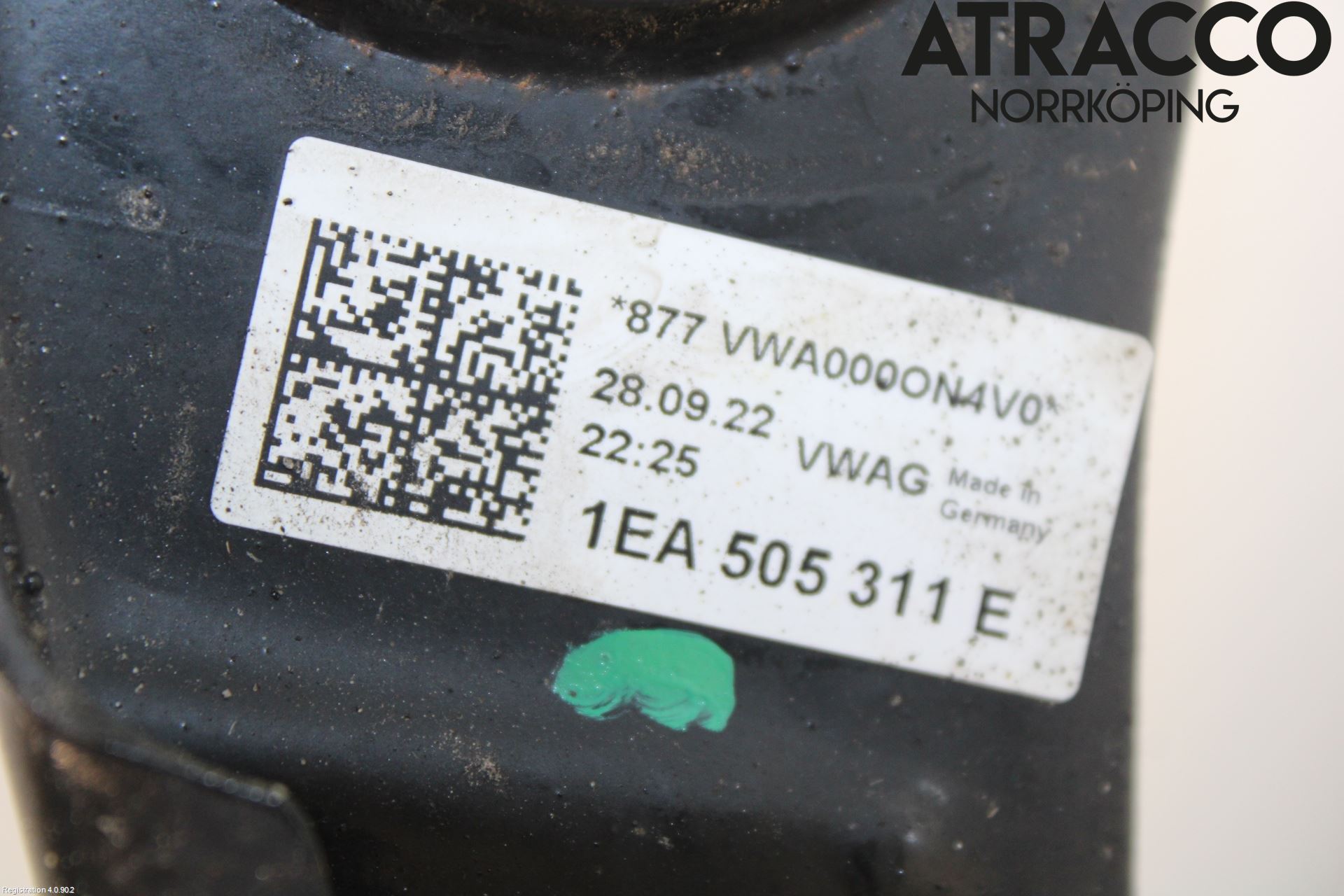 Audi Q4 E-TRON FZ 22- Bärarm Bak Vänster