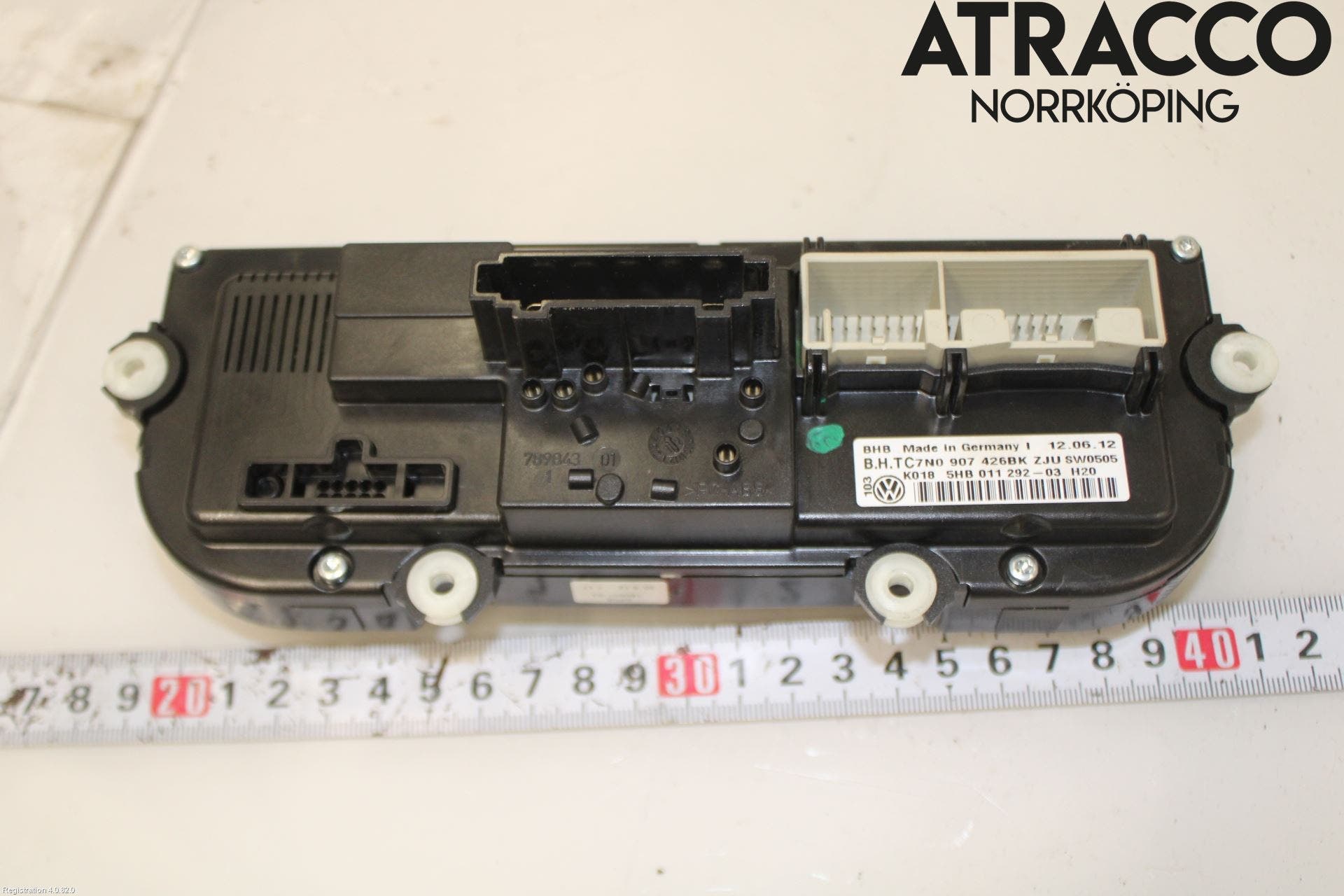 Volkswagen VW CADDY 11-15 Värmereglage