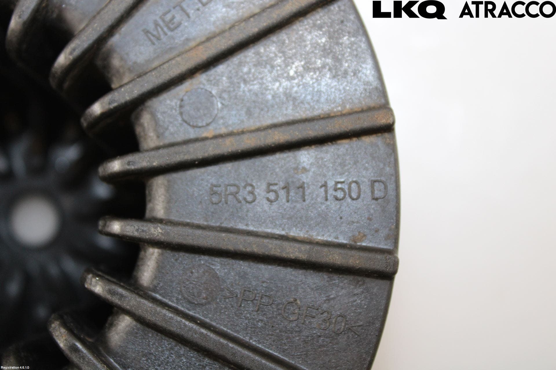 Volkswagen VW CADDY 21- Fjäderskål Bak