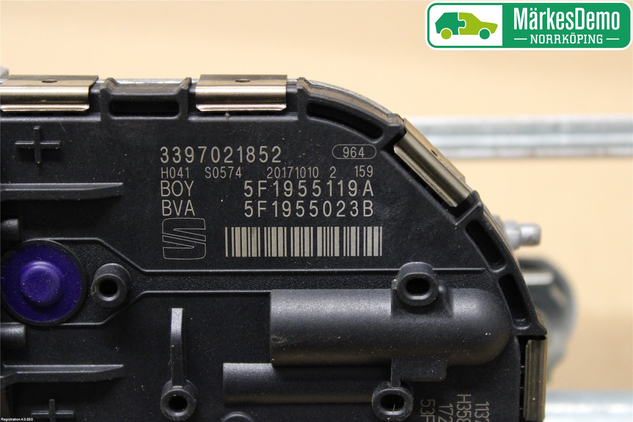 Seat LEON 13-20 Torkarmekanism Vindruta