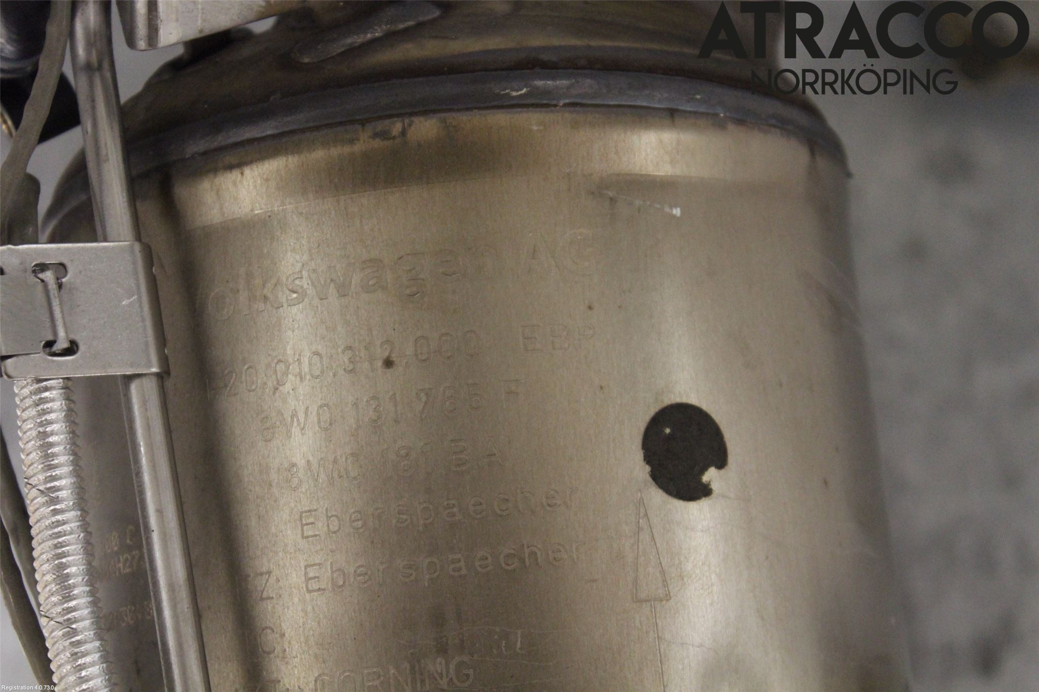 Audi A5 17- Avgas Partikelfilter