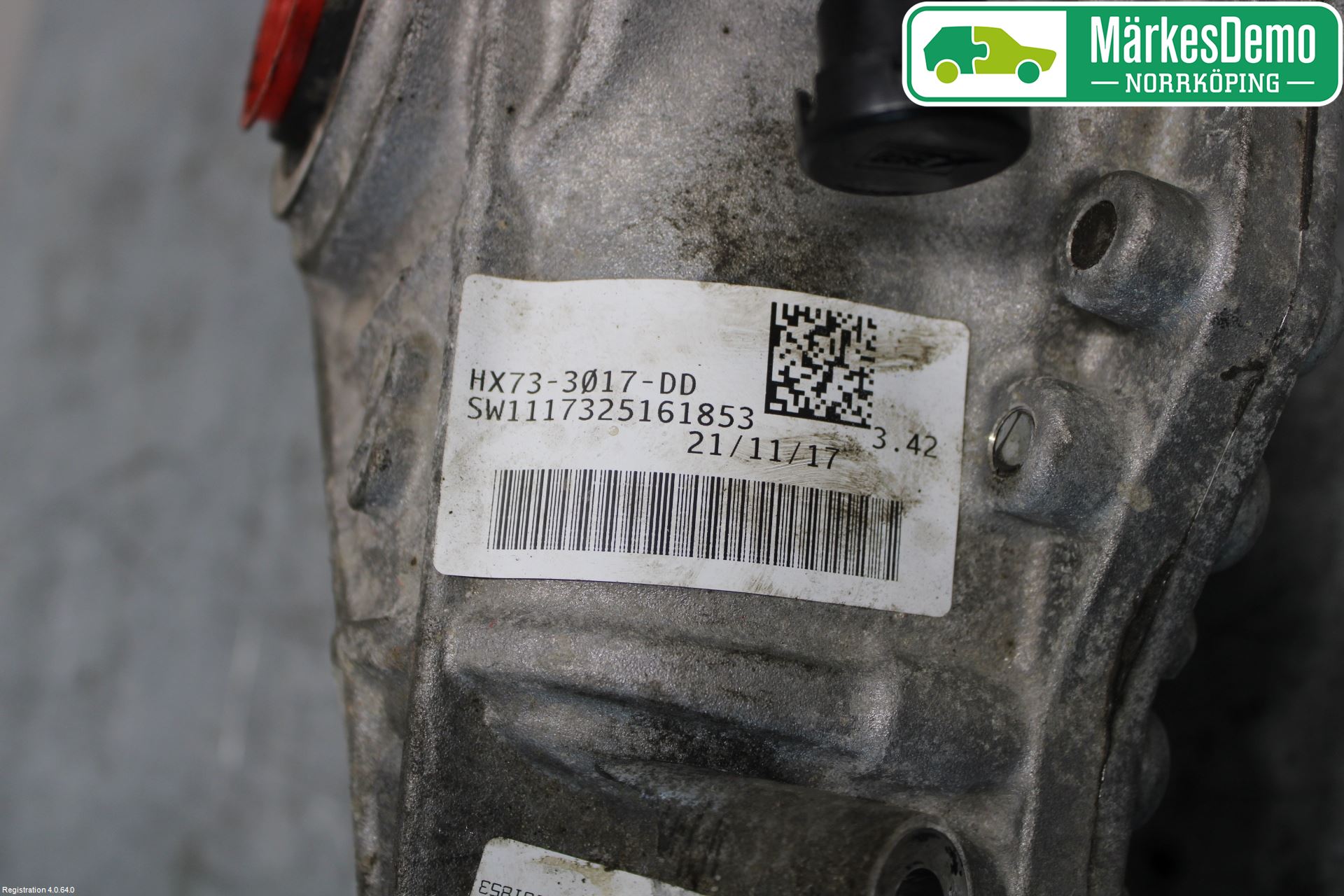 Jaguar XE (X760) 15-24 Framvagn Diffrential