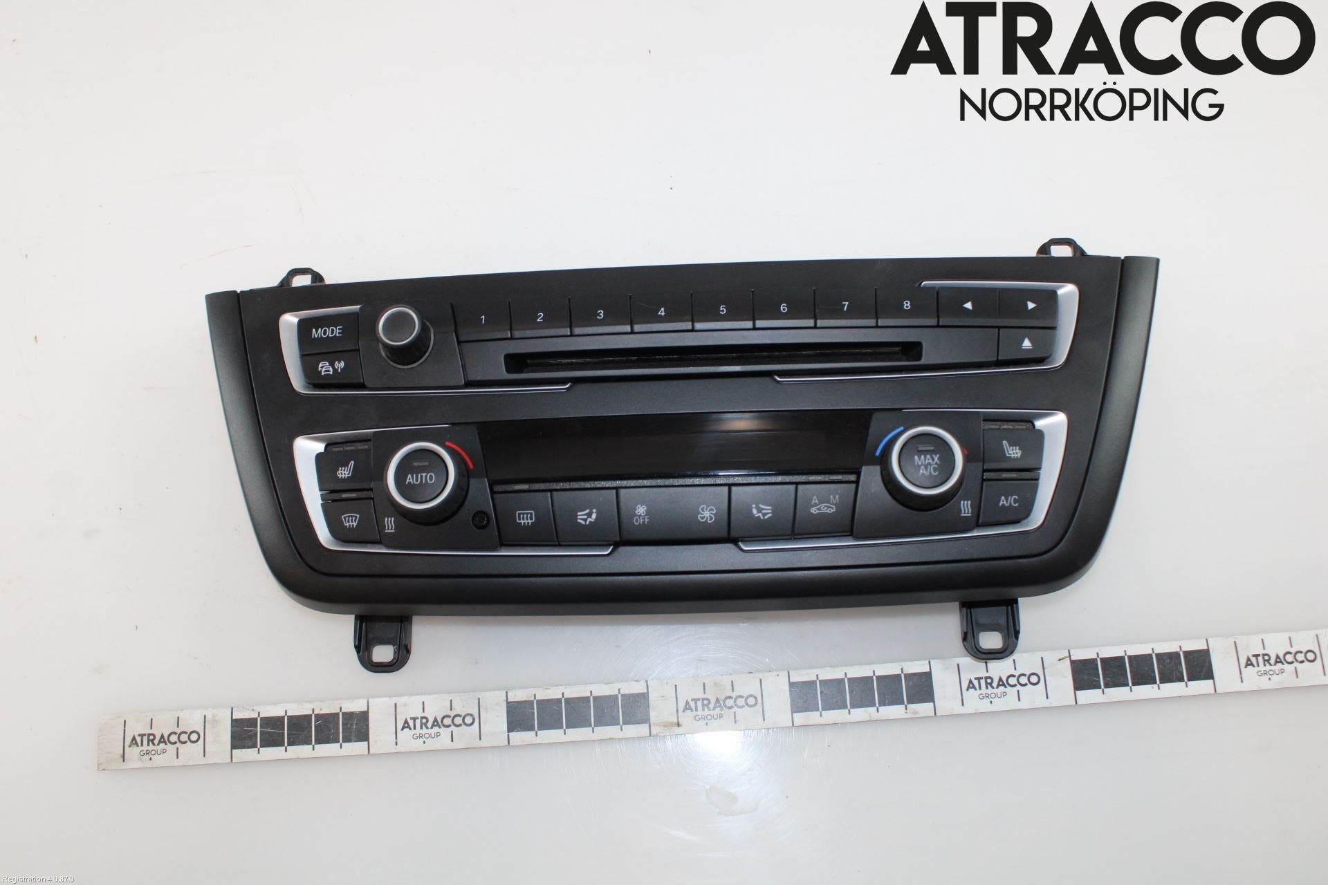 BMW 3 GT F34 13-19 Värmereglage