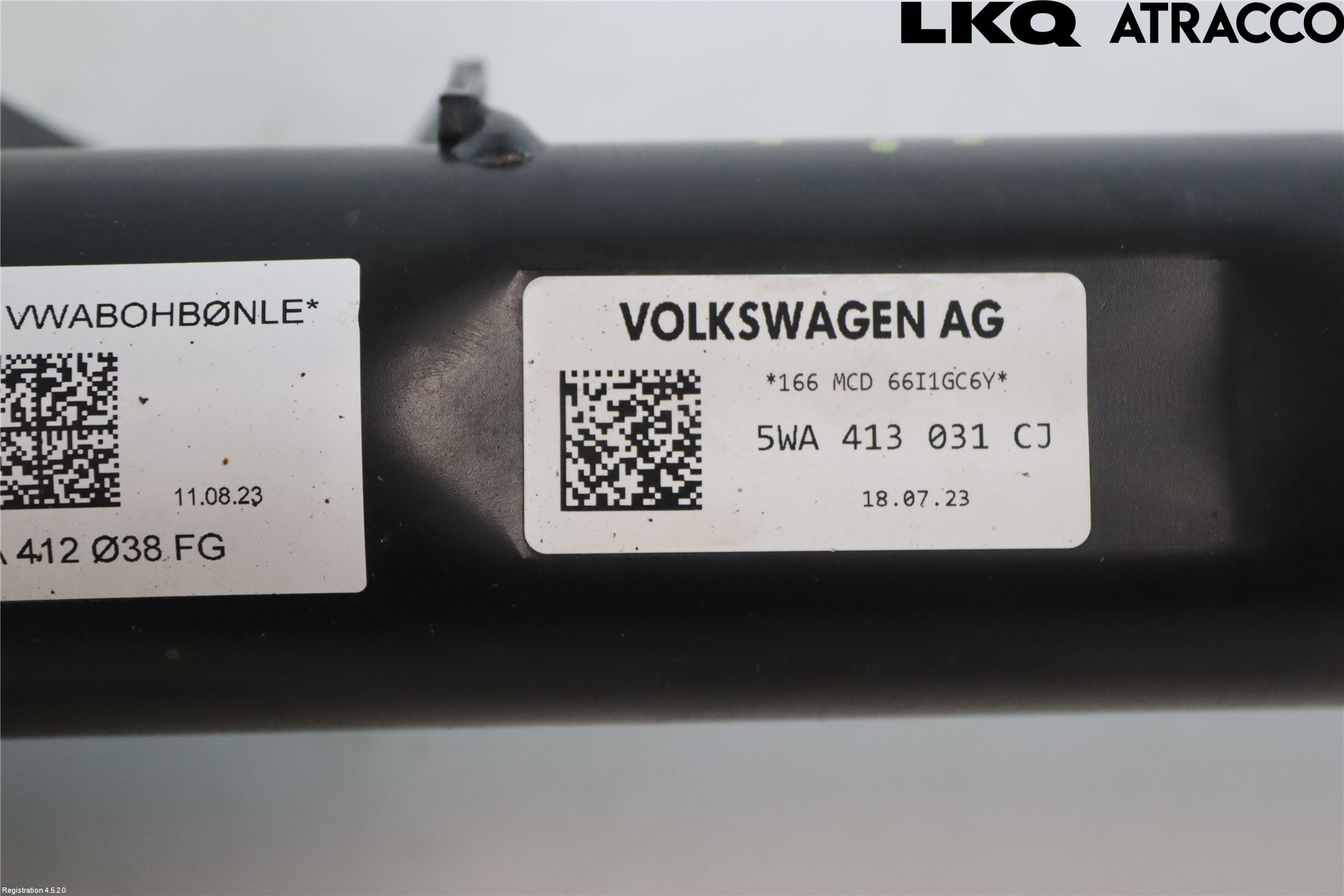 Volkswagen VW GOLF / E-GOLF VIII 20- Fjäderben Fram Höger