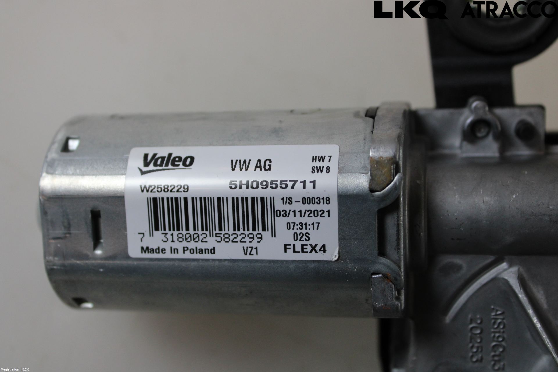 Volkswagen VW TRANSP/CARAVELLE (T7) 22-24 Torkarmotor Baklucka