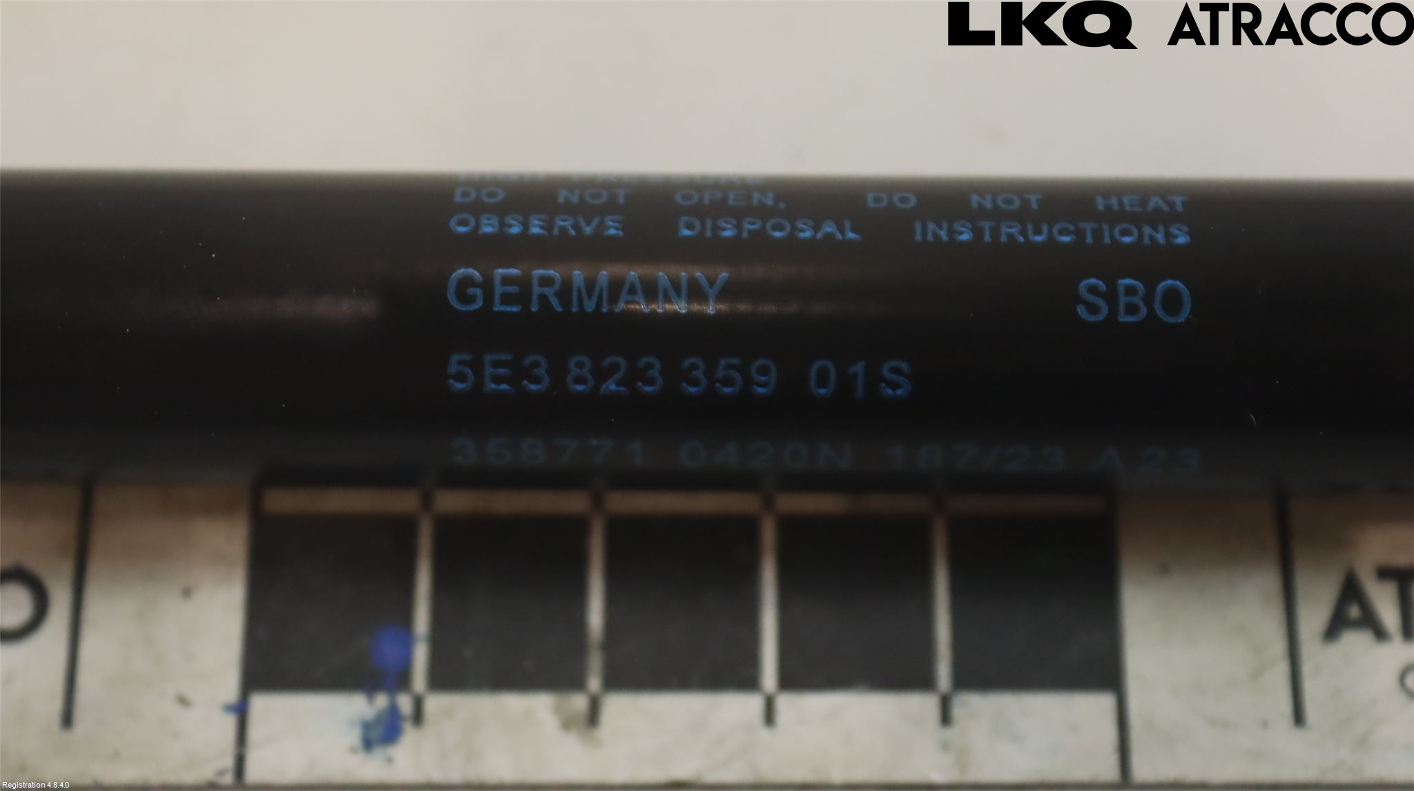 Skoda OCTAVIA (NX) 20- Gasfjäder Motorhuv